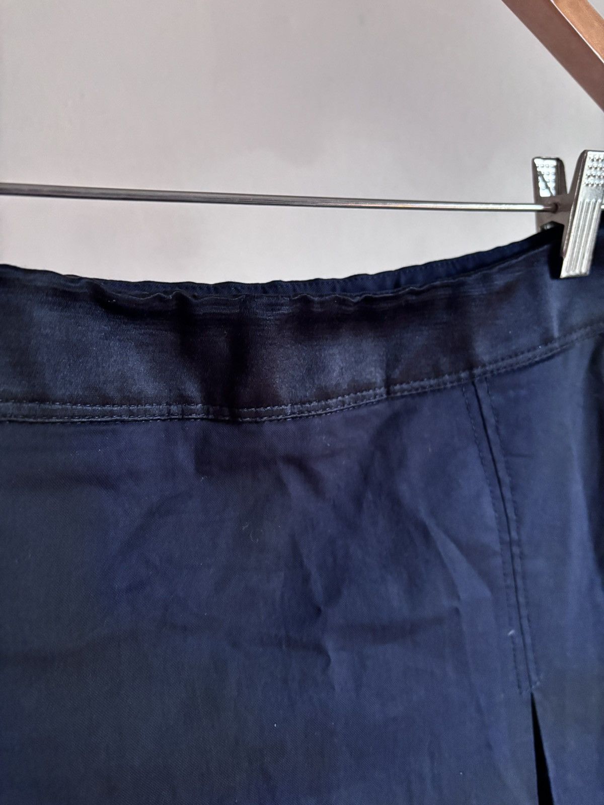 Jil Sander Jil Sander Pleated Navy Skirt size 34 Size 24" / US 00 / IT 34 - 3 Thumbnail
