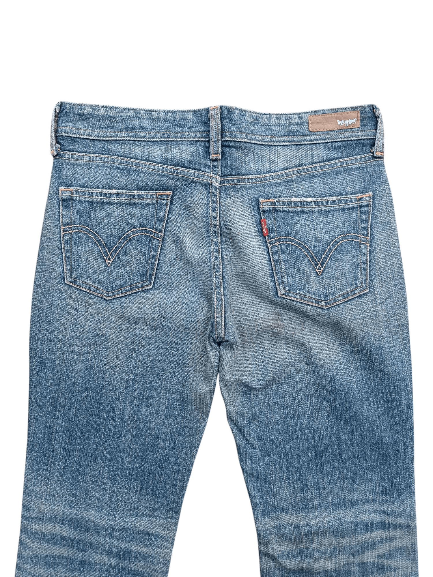 Levi's × Levi's Vintage Clothing VINTAGE 80s Levis Flare Jeans Boot Cut Faded Denim E215 Size US 30 / EU 46 - 10 Thumbnail