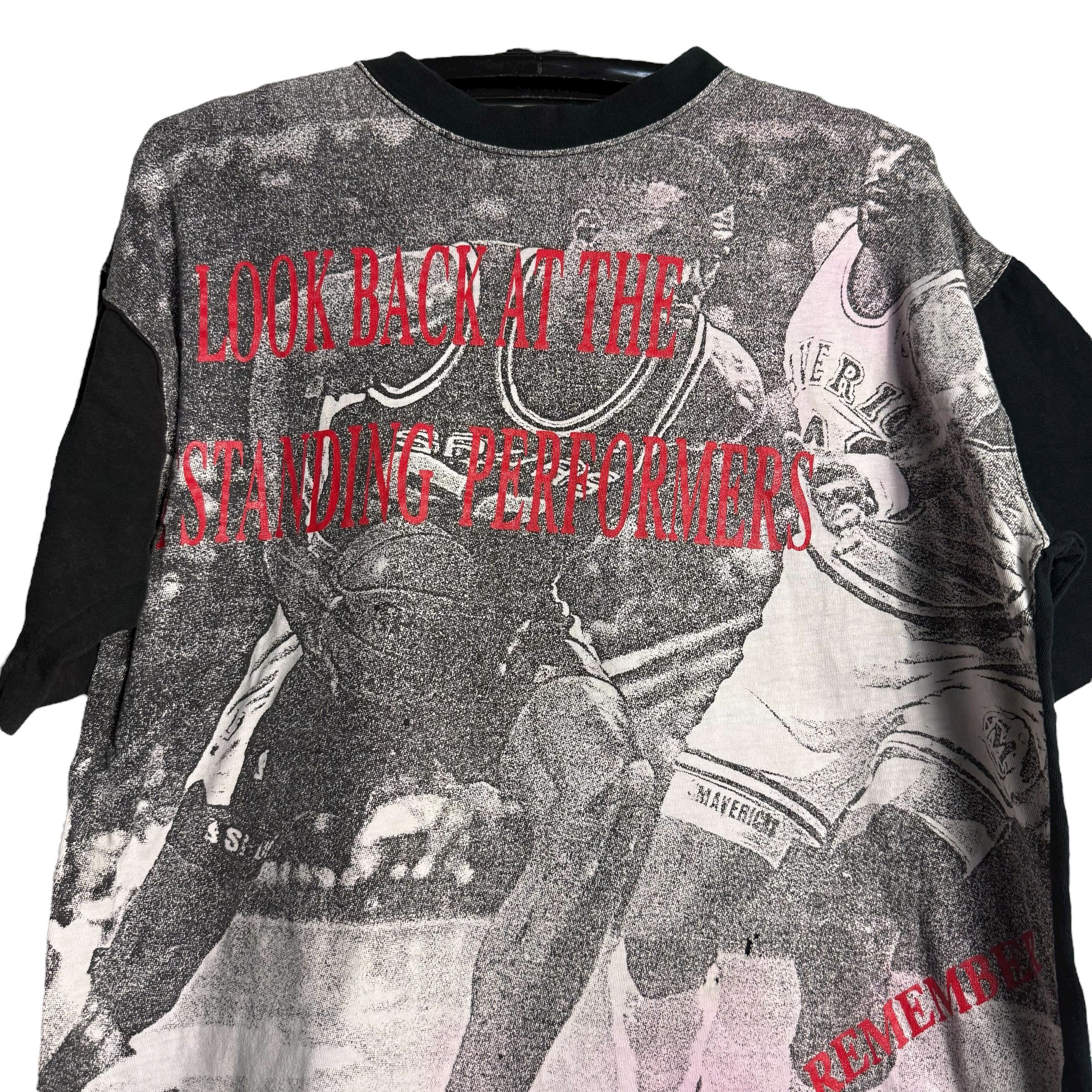 NBA 🔥RARE🔥Vintage NBA OVP Game Bootleg T-shirt Single Stich Size US L / EU 52-54 / 3 - 2 Thumbnail