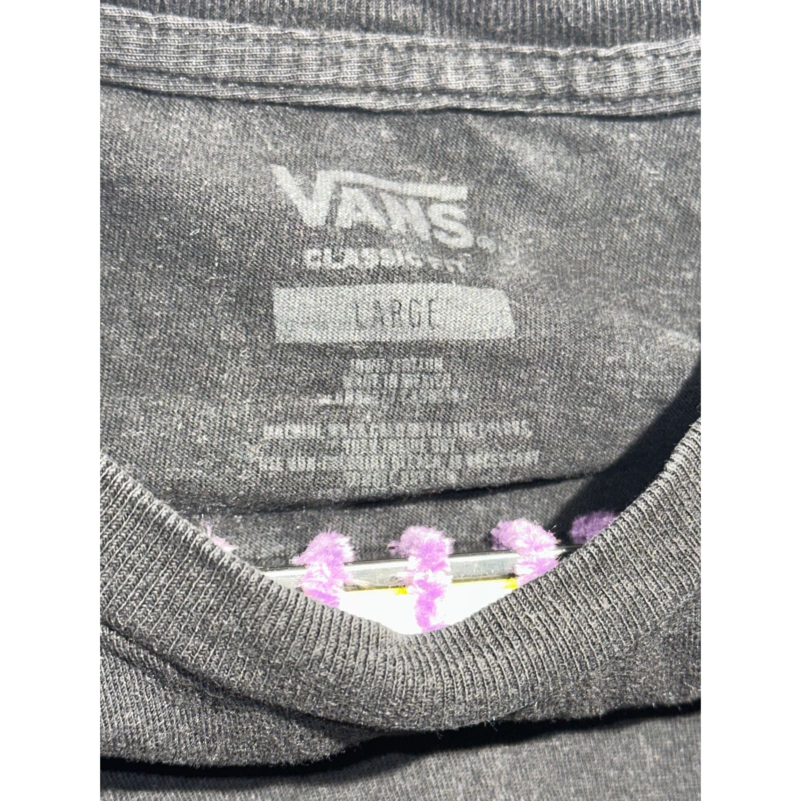 Vans Vans Off The Wall Sun Waves Design Black Tshirt Size Large Size US L / EU 52-54 / 3 - 6 Thumbnail