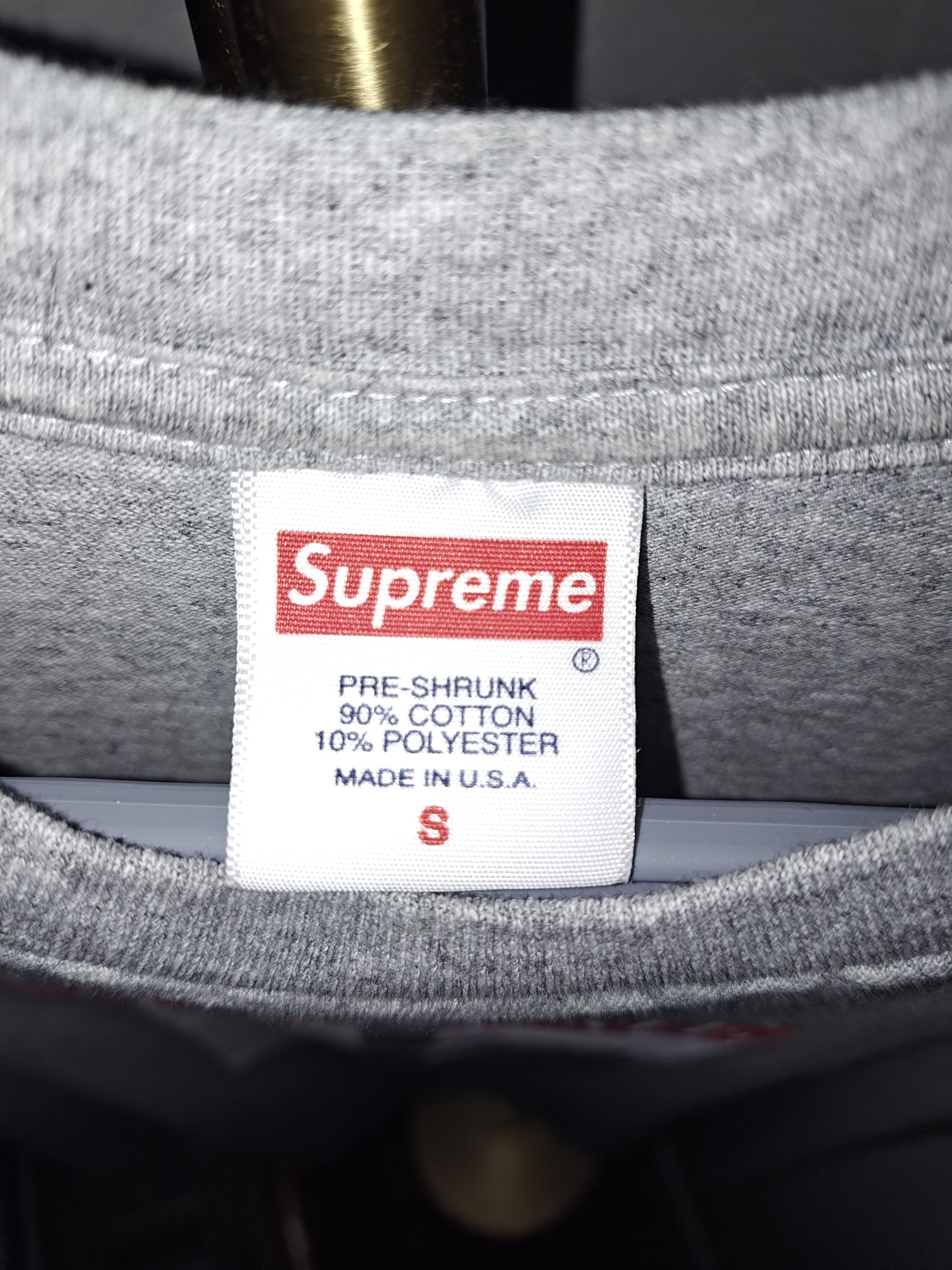 Supreme Supreme "Loved by the Children" Tee (Heather Grey) Size US S / EU 44-46 / 1 - 3 Thumbnail
