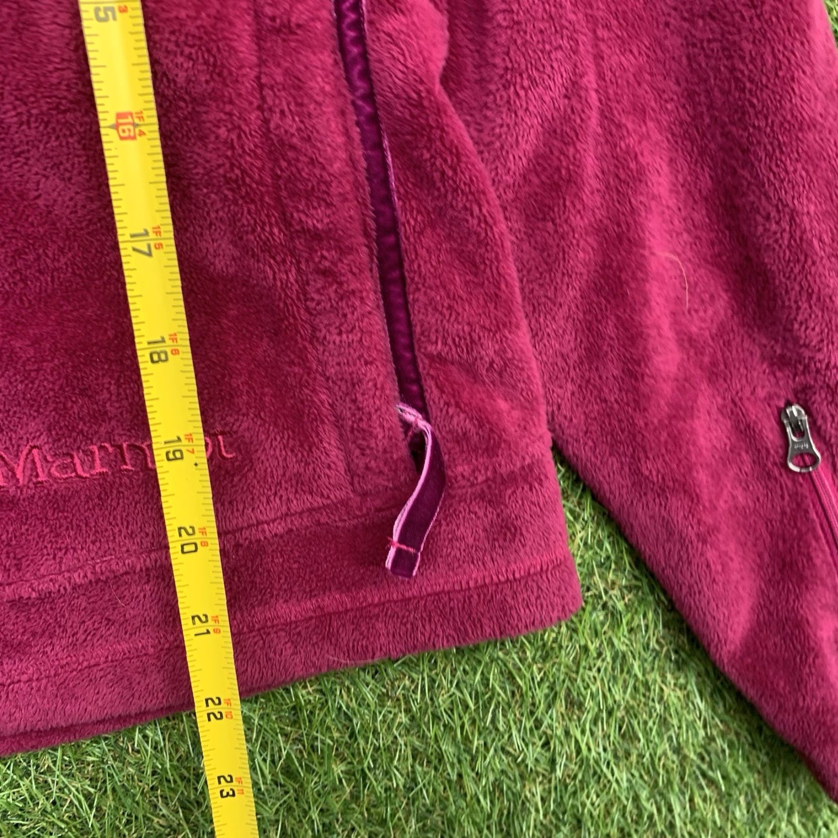 Marmot Marmot Fleece Jacket Womens XS Pink Fuschia Full Zip Outdoor Casual Jacket Womens XS Marmot Fur Trim Sherpa Lining Size XS / US 0-2 / IT 36-38 - 6 Thumbnail