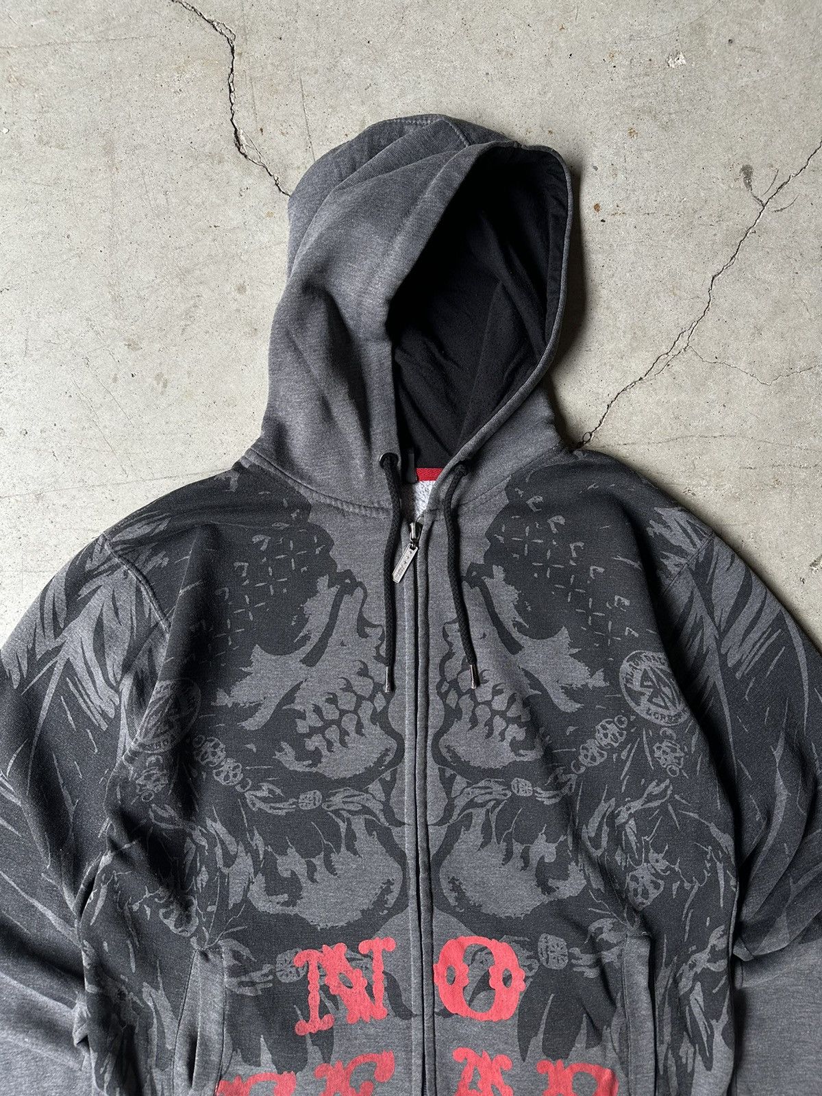 No Fear × Playboi Carti Y2K Vintage No Fear zip up hoodie Size US S / EU 44-46 / 1 - 5 Thumbnail