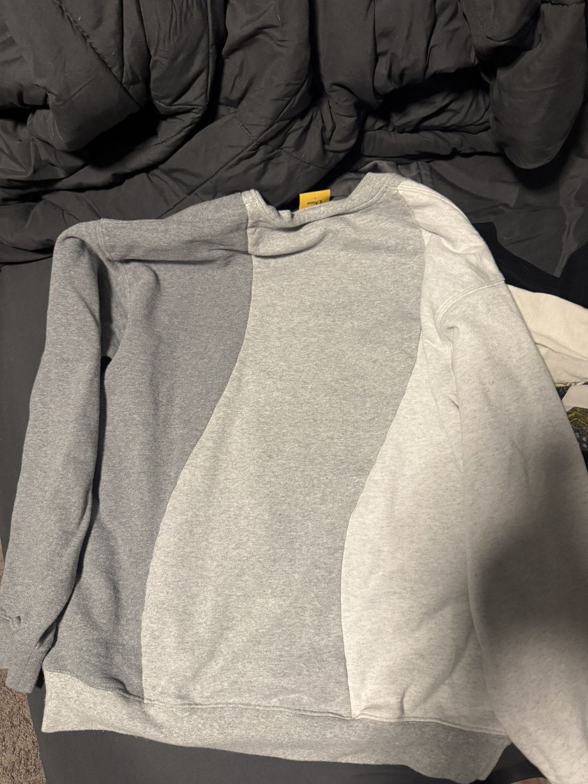 Dime Dime Tri Color Grey sweater Size US L / EU 52-54 / 3 - 7 Thumbnail
