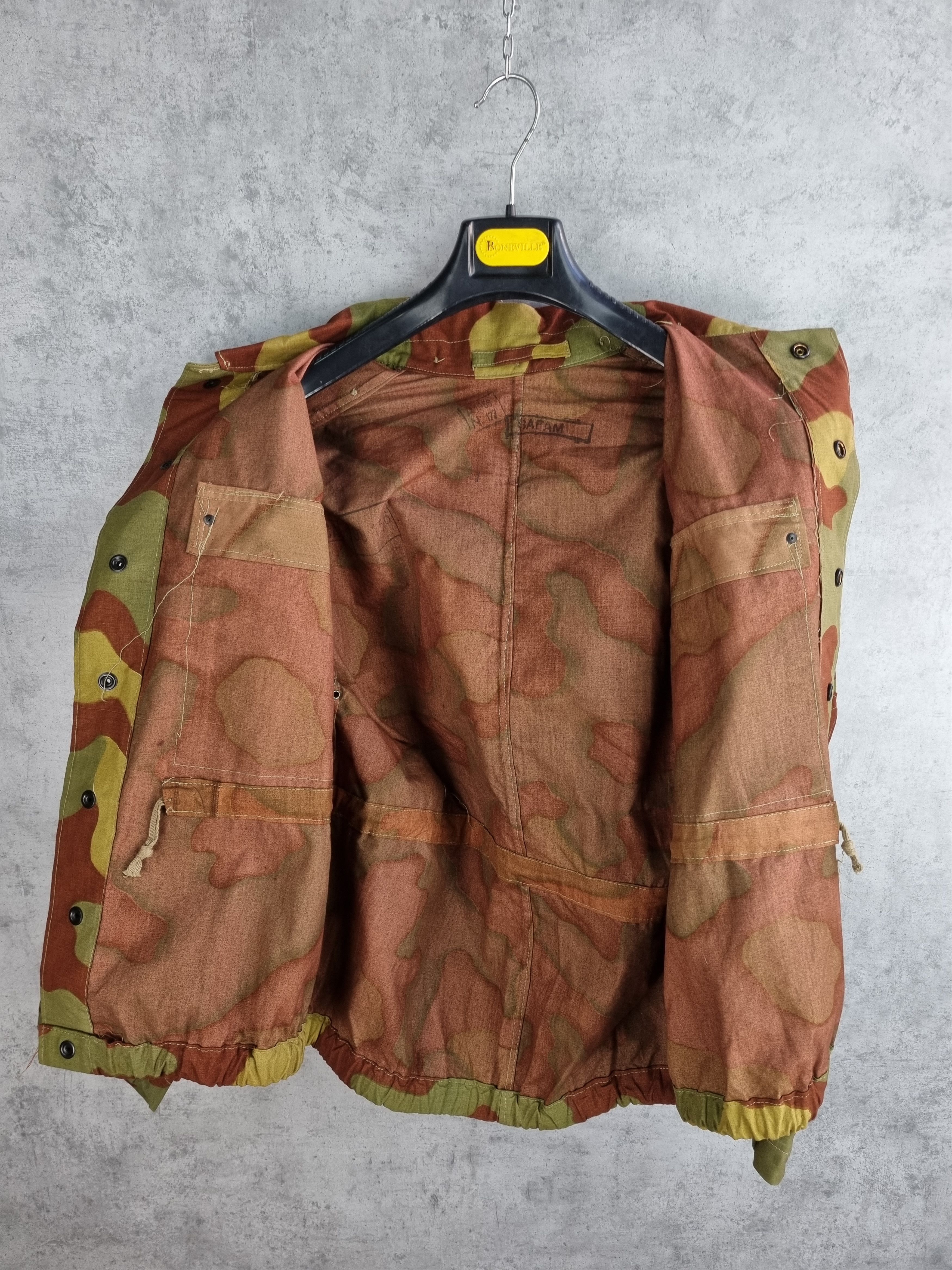 Vintage 1966 Italian Paratrooper Safam San Marco Pattern Shirt Size US M / EU 48-50 / 2 - 6 Thumbnail