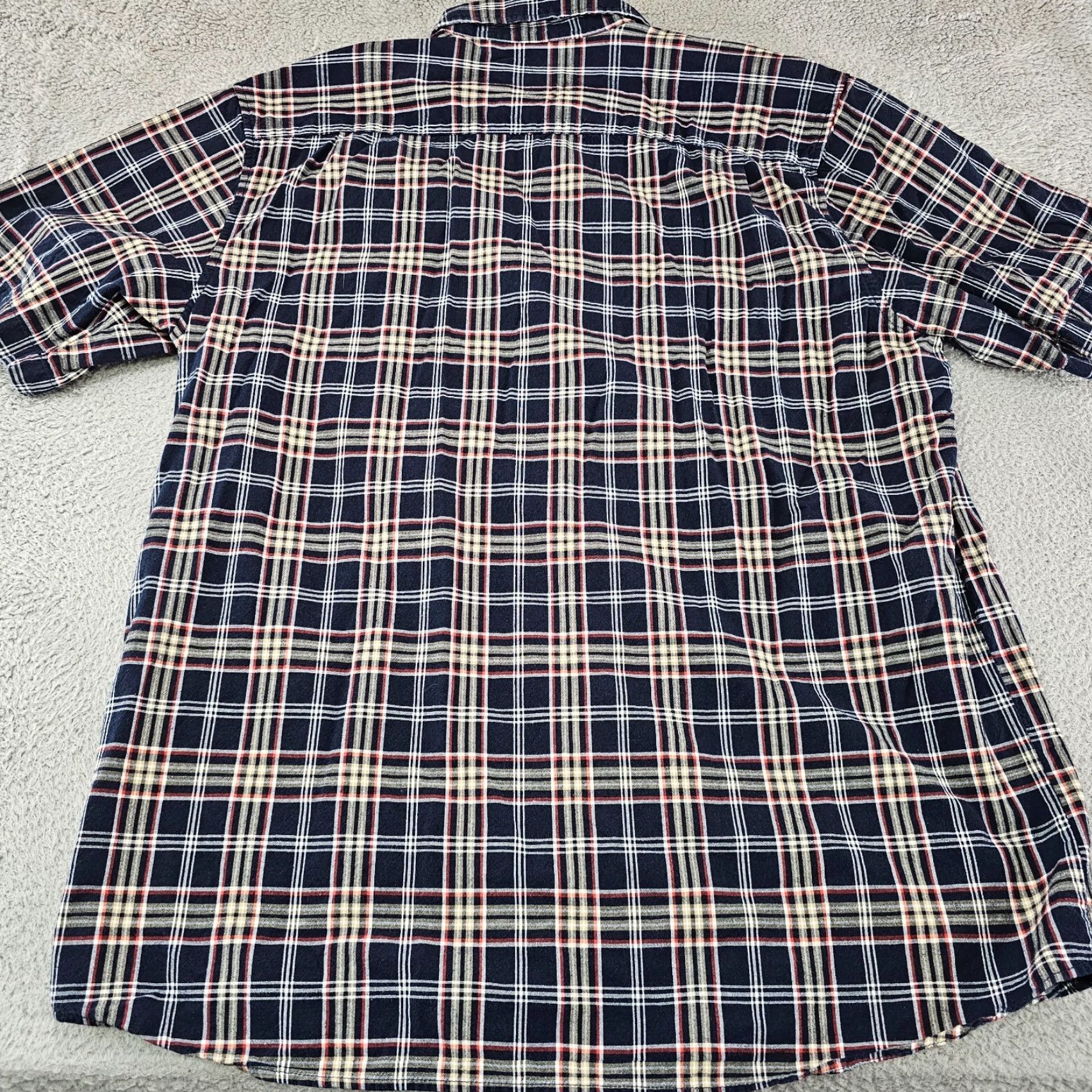 Carhartt Carhartt Shirt Mens Extra Large Blue Plaid Regular Fit Workwear Cotton Button Up Size US XL / EU 56 / 4 - 7 Thumbnail
