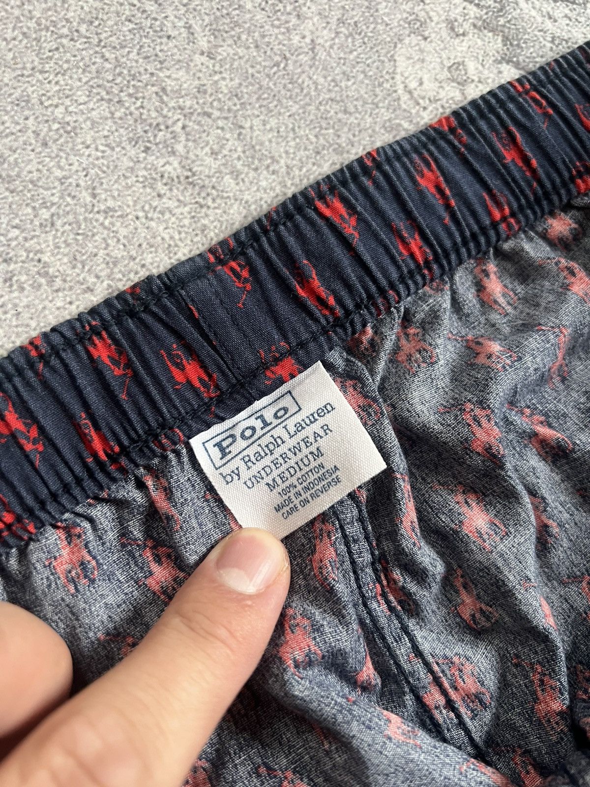 Polo Ralph Lauren Polo Ralph Lauren Pajama Pants Size M Horses Logo Drawstring Size US 39 - 5 Thumbnail