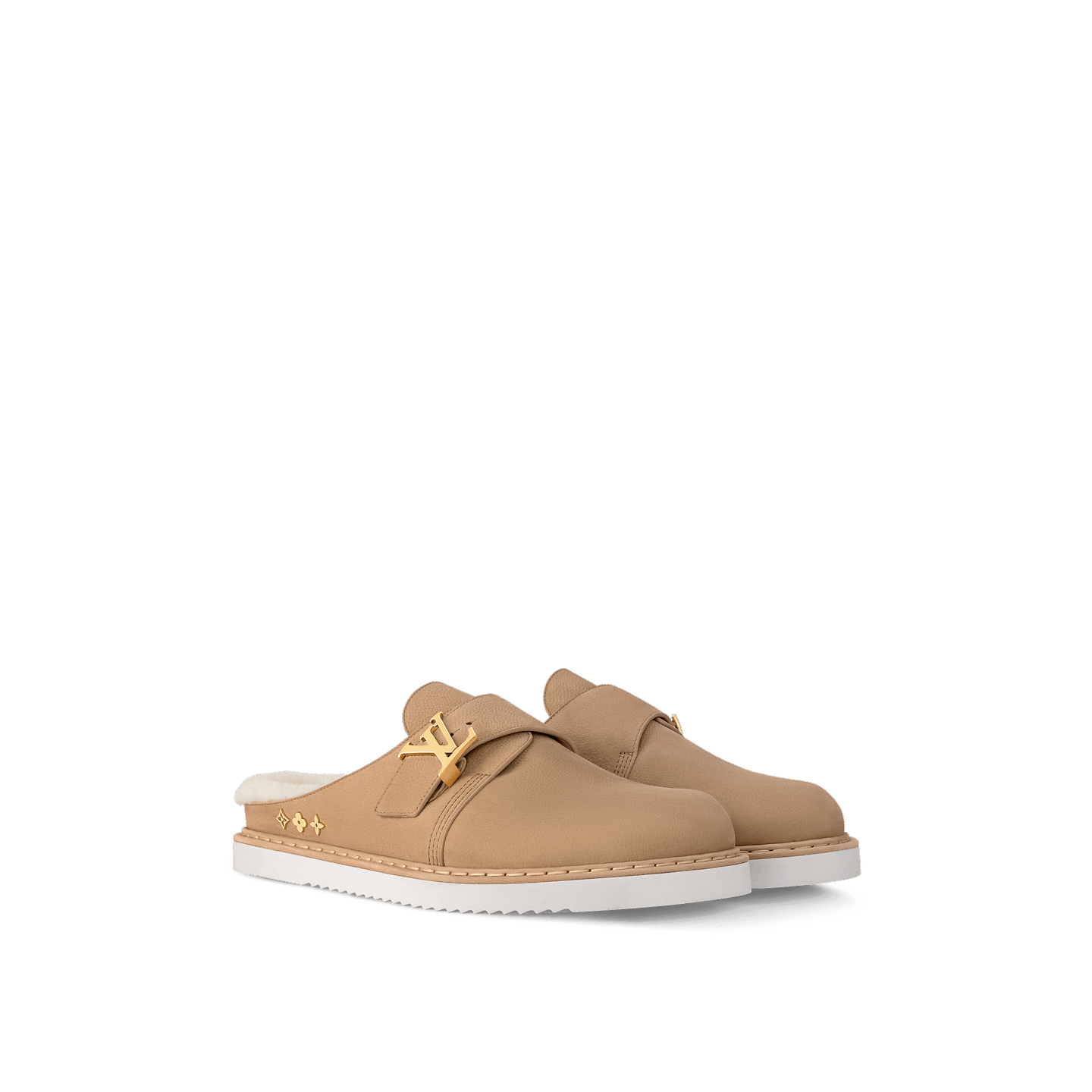 Louis Vuitton LV Easy Shearling Mules Size US 7.5 / EU 40-41 - 2 Thumbnail
