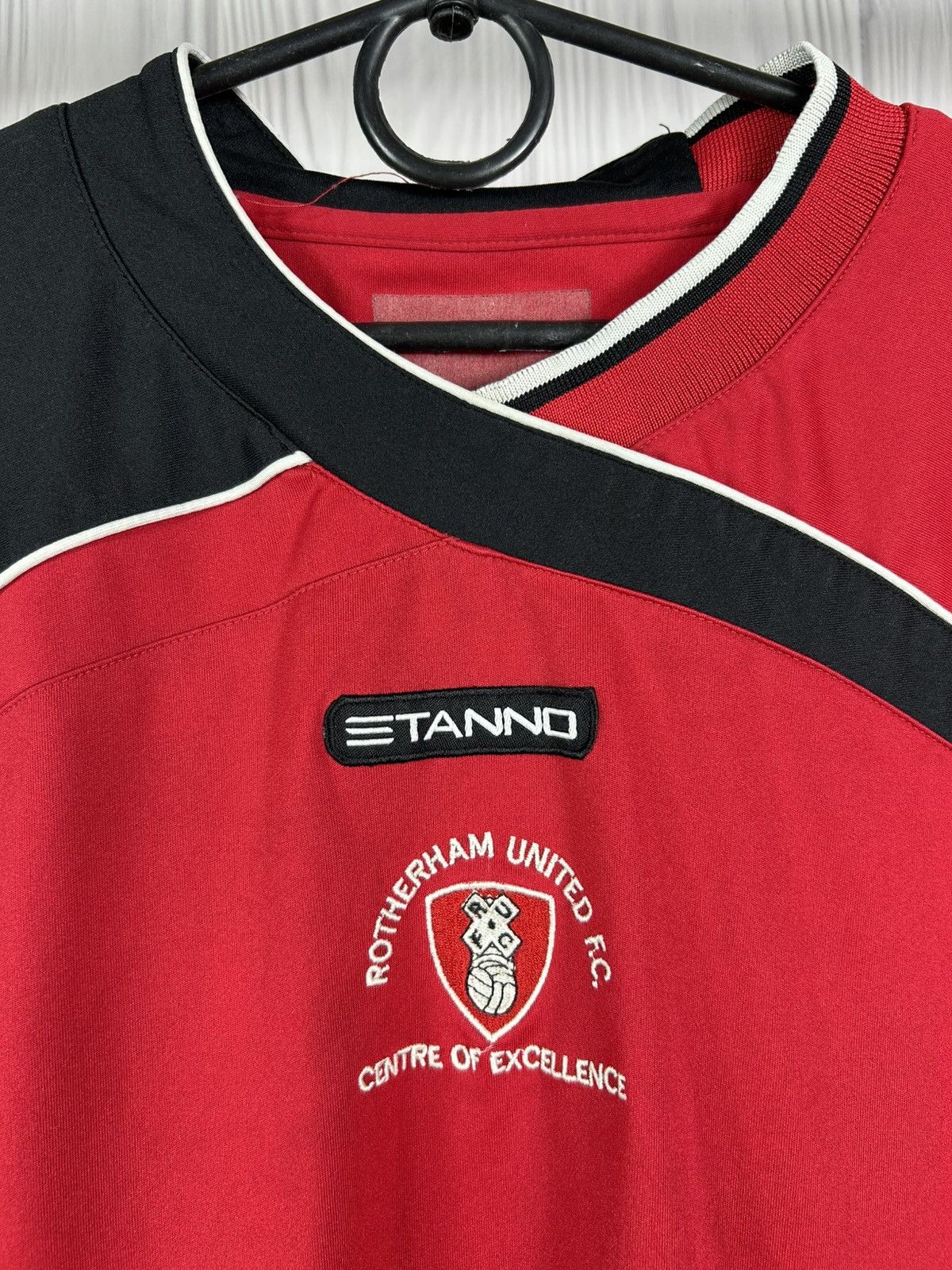 Other Vintage Rotherham United Stanno Soccer Jersey Football Shirt Size US L / EU 52-54 / 3 - 4 Thumbnail