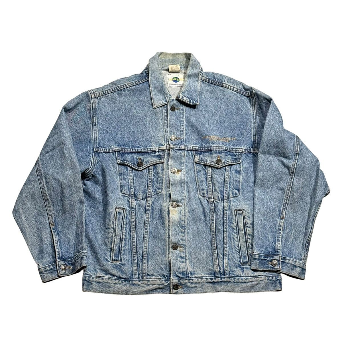 Universal Studios Vintage Universal Studios Hollywood Denim Jacket 90s Size US M / EU 48-50 / 2 - 1 Thumbnail
