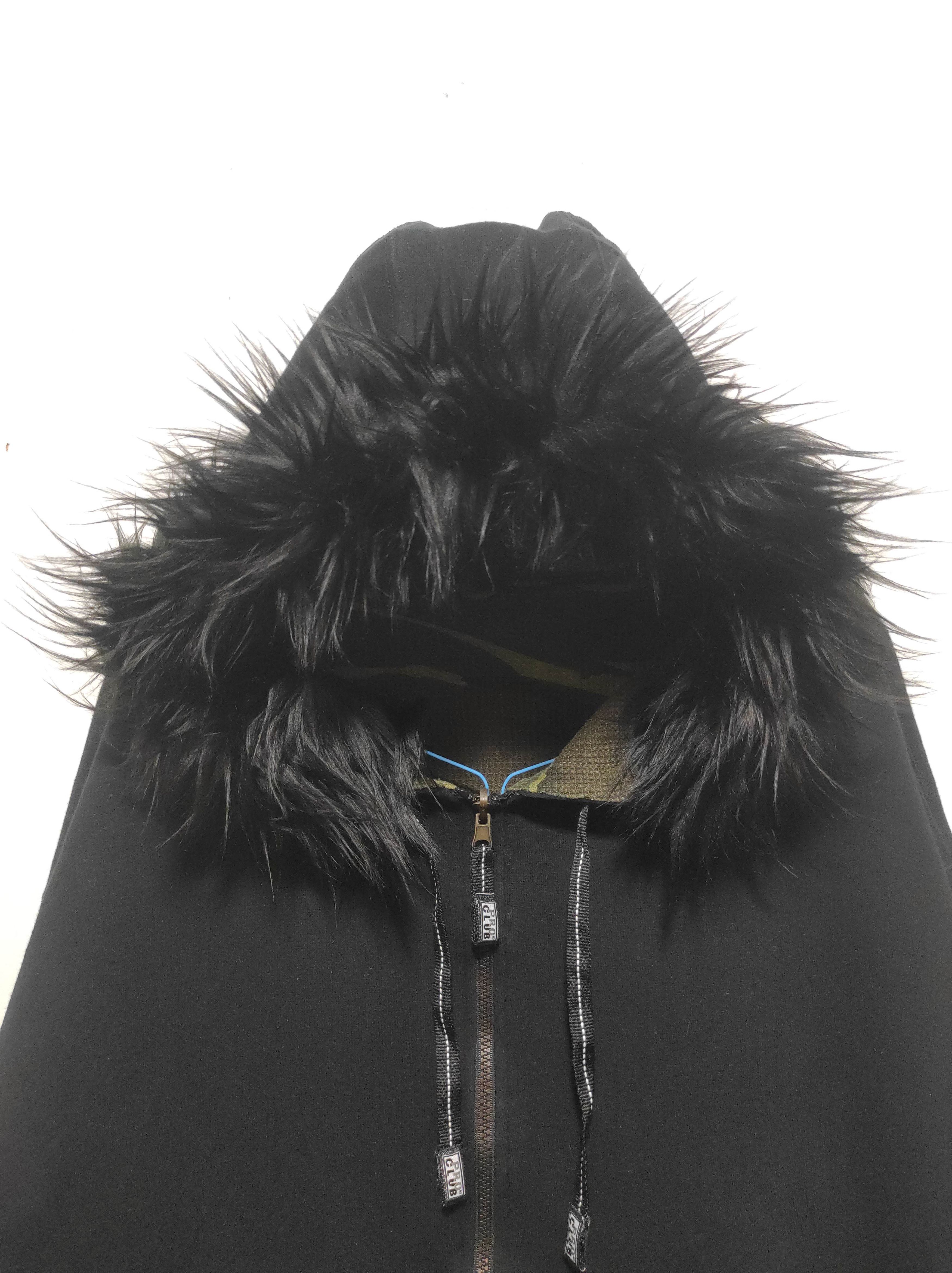 Hysteric Glamour Pro Club Camo Reversible Heavy Zipper Fur Hoodie LGB style Size US XXL / EU 58 / 5 - 12 Thumbnail