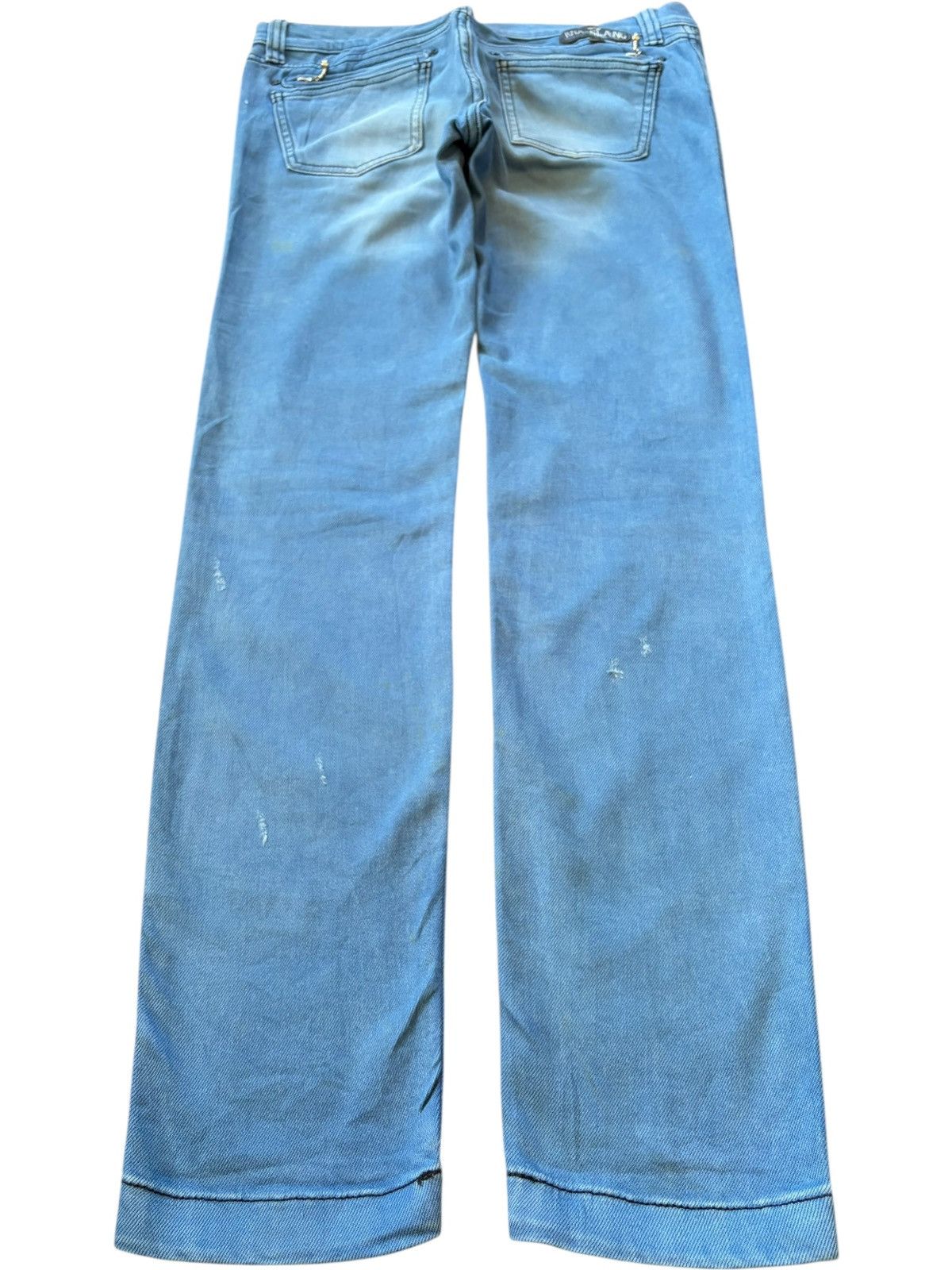 Ksubi Vintage Japanese Brand Embroidered Distressed Jeans Size 30" / US 8 / IT 44 - 2 Thumbnail