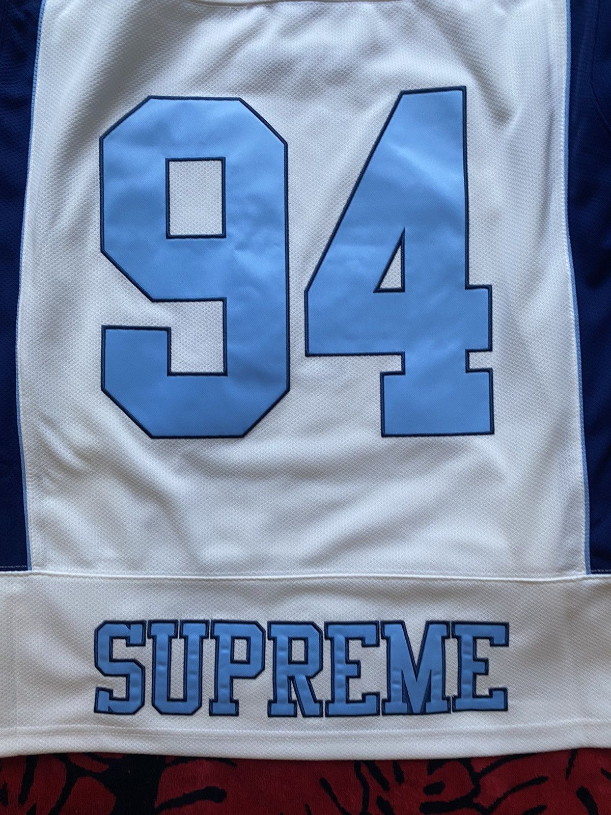 Mitchell & Ness × Ncaa × Supreme Supreme Mitchell & Ness