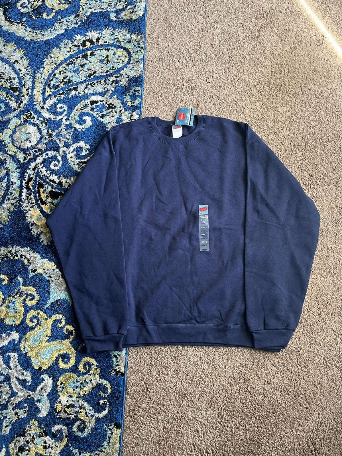 Hanes 2003 Vintage Hanes Premium Crewneck Size US L / EU 52-54 / 3 - 1 Thumbnail