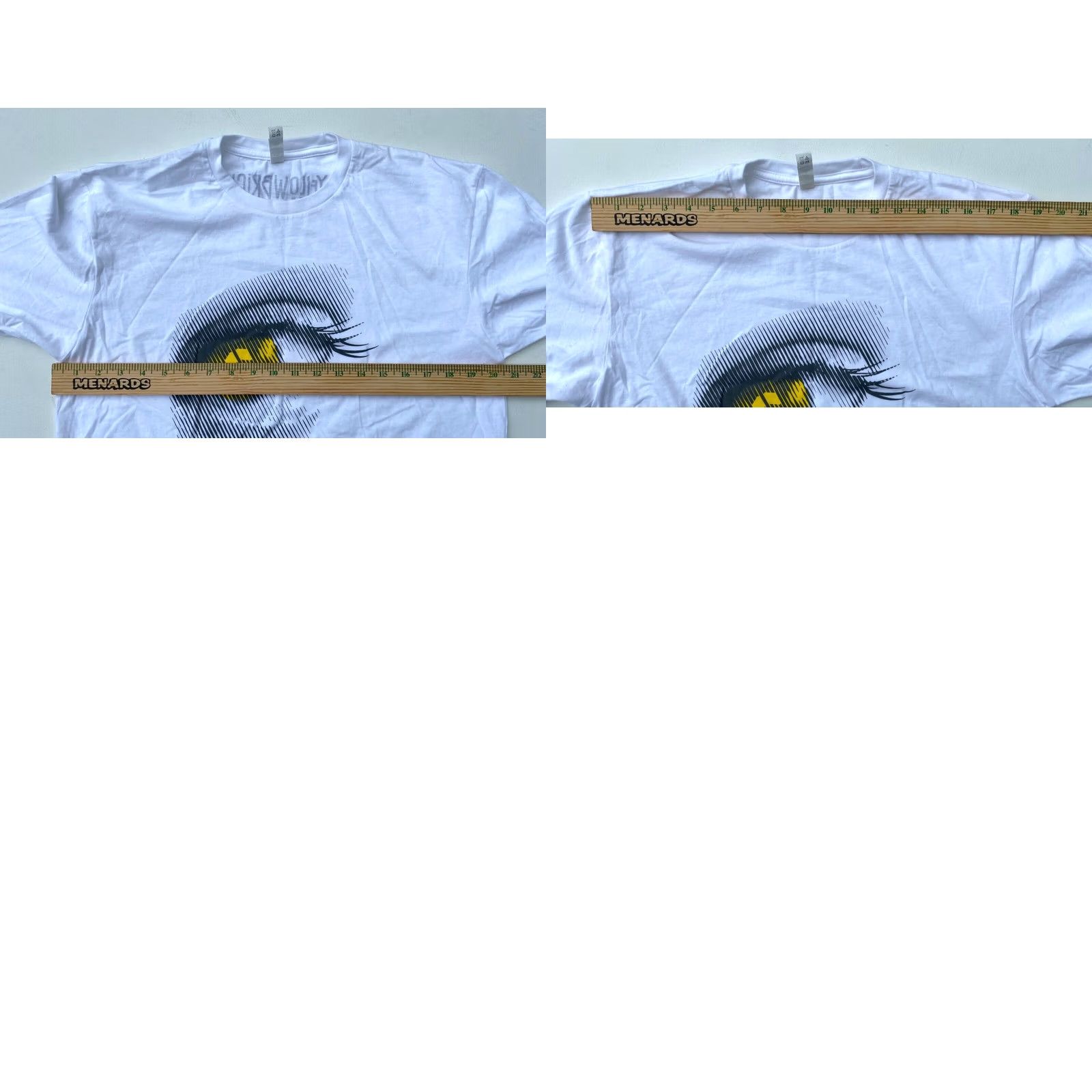 Next Level Men's T-Shirt Nike Shirt Yellow Brick Seeing is Believing Tour Sz L Size US L / EU 52-54 / 3 - 8 Thumbnail