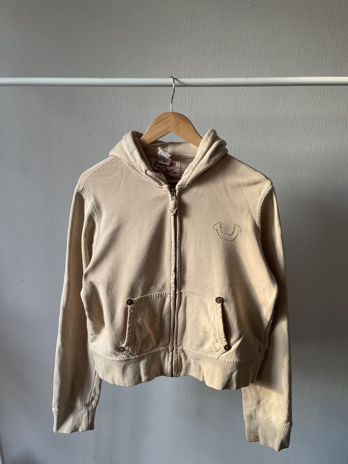 True Religion 2000s True Religion Crop Hoodie Size US S / EU 44-46 / 1 - 4 Thumbnail