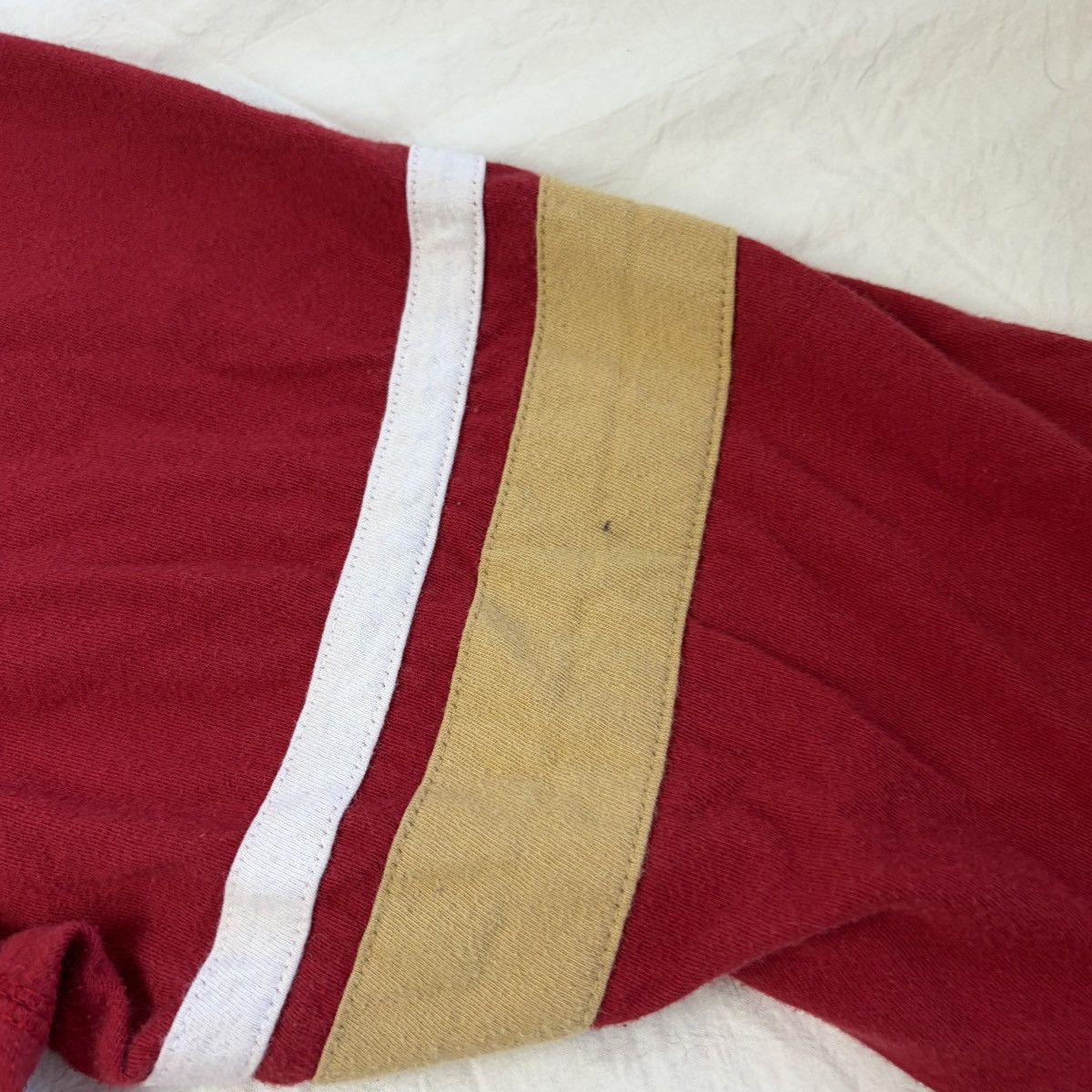 NFL San Francisco 49ers red graphic long sleeve tee Size US XXL / EU 58 / 5 - 5 Thumbnail