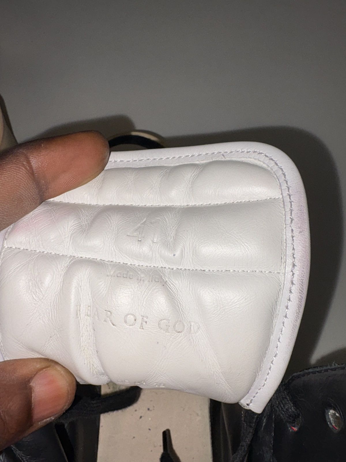 Fear of God Fear Of God Leather Colorblock Pattern Sneakers Size US 8 / EU 41 - 5 Thumbnail