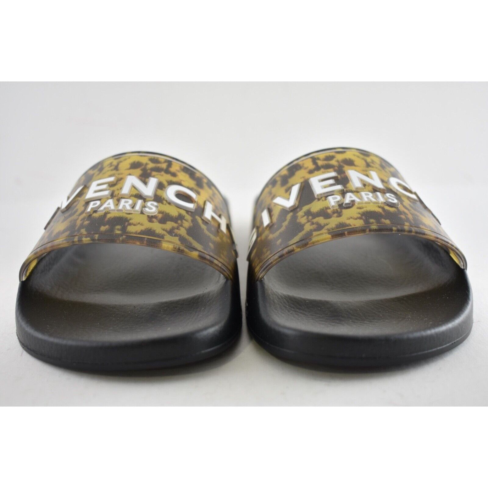 Givenchy Givenchy Marble Effect Black Yellow Logo Slide On Pool Size US 5 / IT 35 - 6 Thumbnail
