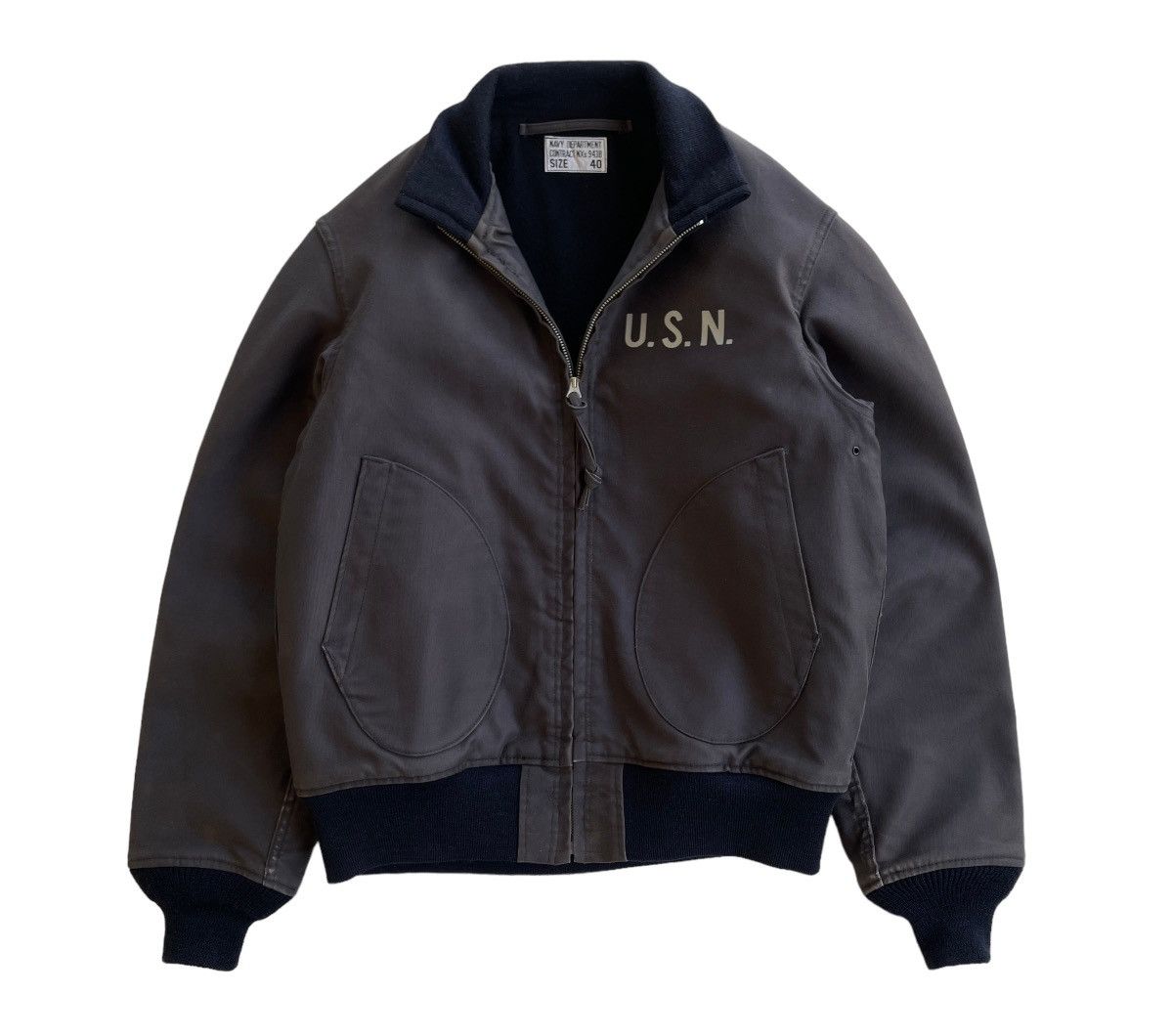Toyo Enterprises Vintage USN x FELIX NXs 9438 Deck Jacket Size US M / EU 48-50 / 2 - 3 Thumbnail