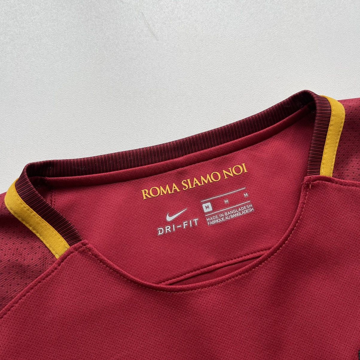 Nike Nike AS Roma 2017/2018 Home Jersey #6 STROOTMAN Serie A Rare Size US M / EU 48-50 / 2 - 12 Thumbnail