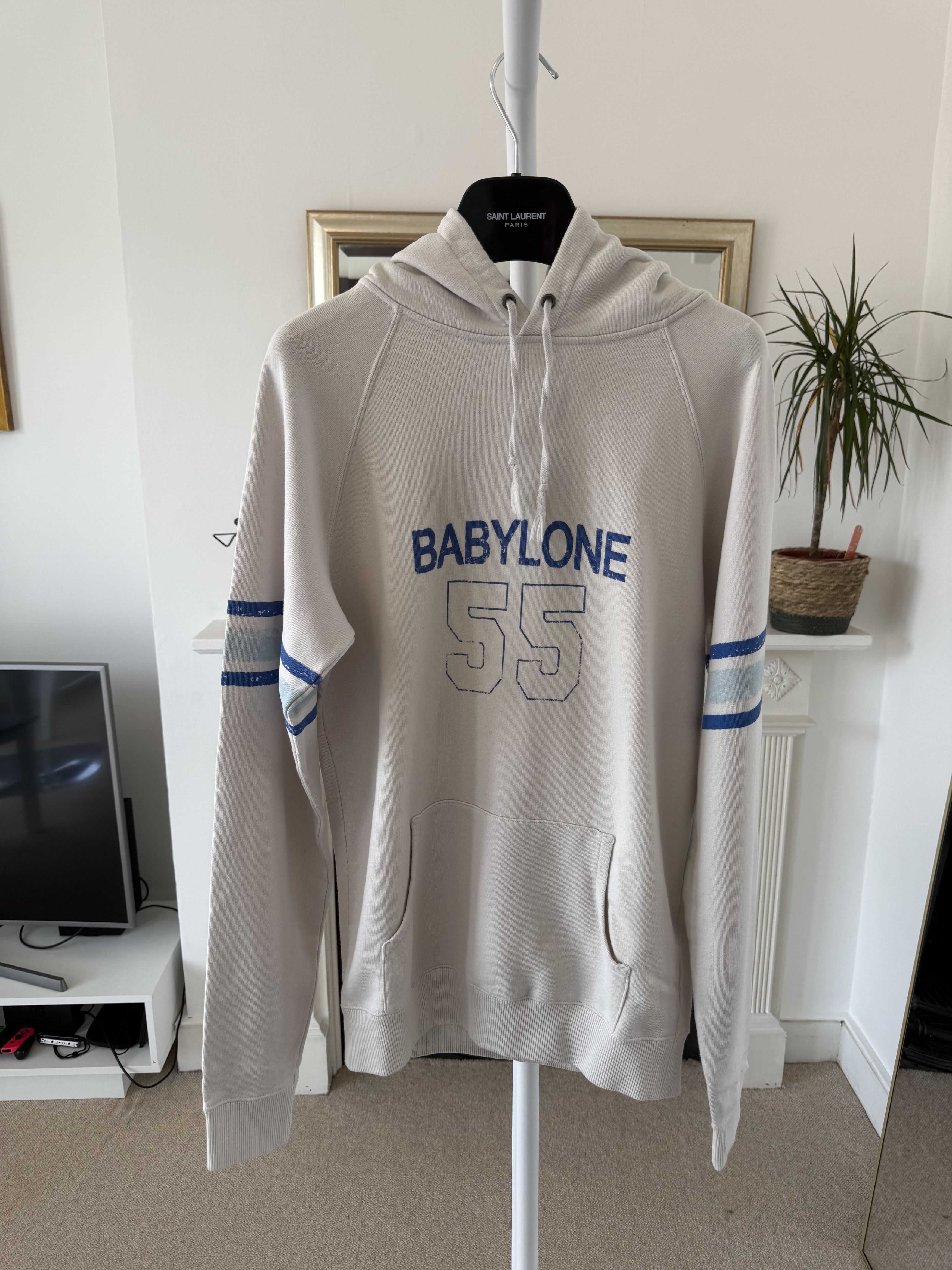 Saint Laurent Paris Saint Laurent Babylone Oversized Hoodie Size US XS / EU 42 / 0 - 1 Thumbnail