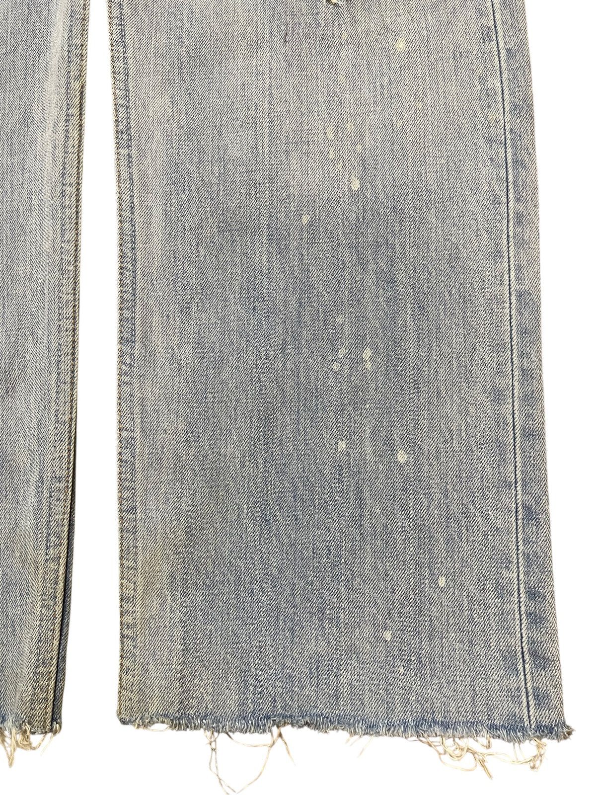 Levi's Vintage 90s Levis 501 Mud Wash Faded Distress Wide Leg Baggy Size US 34 / EU 50 - 8 Thumbnail