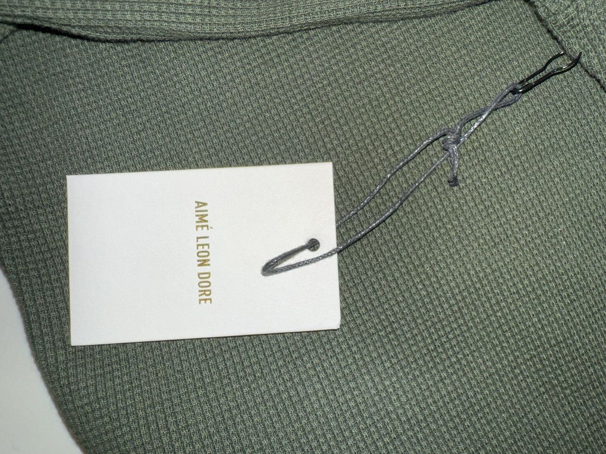 Aime Leon Dore NWT Aime Leon Dore ALD Green Thermal Crew Neck Size US M / EU 48-50 / 2 - 4 Thumbnail