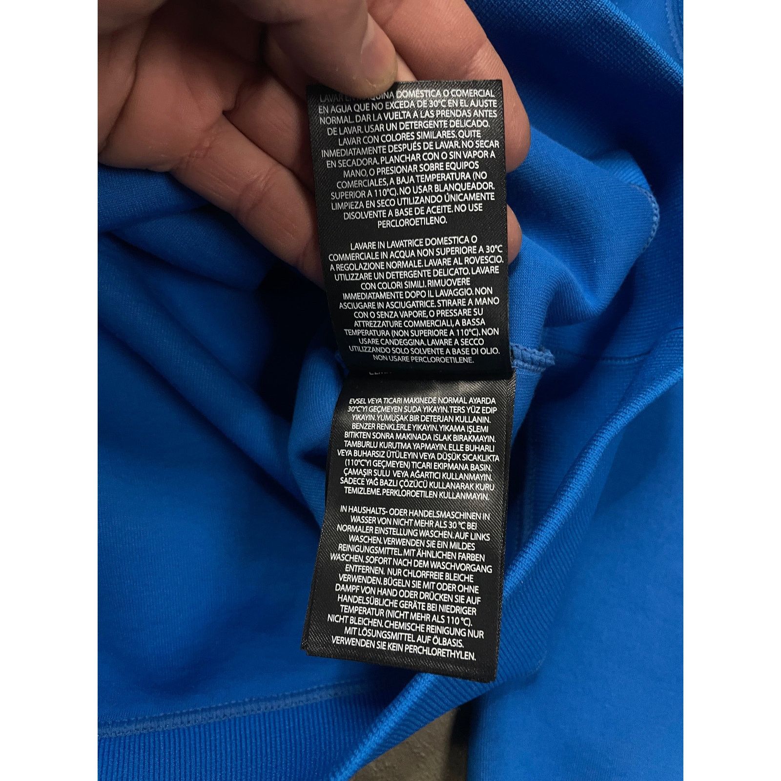 Mackage Mackage Crewneck Royal Blue Used Small Size US S / EU 44-46 / 1 - 6 Thumbnail