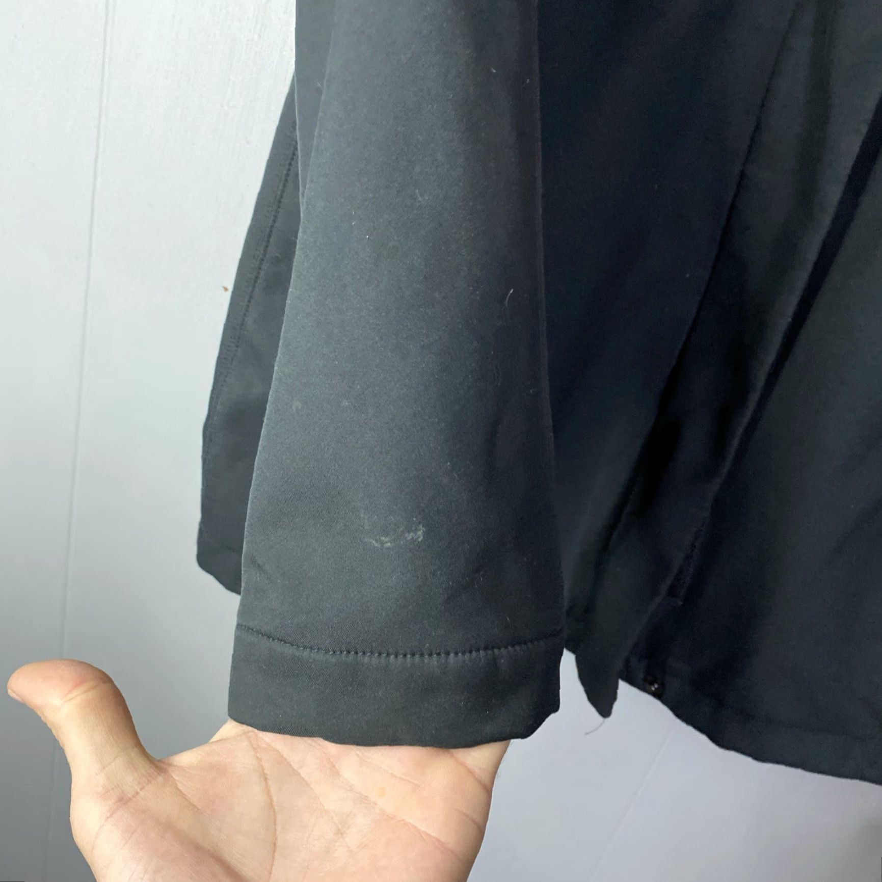 The North Face The North Face Jacket M Black Fleece Lined Softshell Outdoors Hiking Apex Camping Zip Pockets Logo Windbreaker Womens Size M / US 6-8 / IT 42-44 - 5 Thumbnail