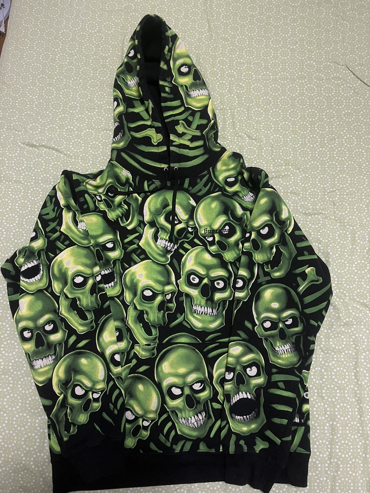 Supreme supreme ss18 skull pile hoodie | Grailed