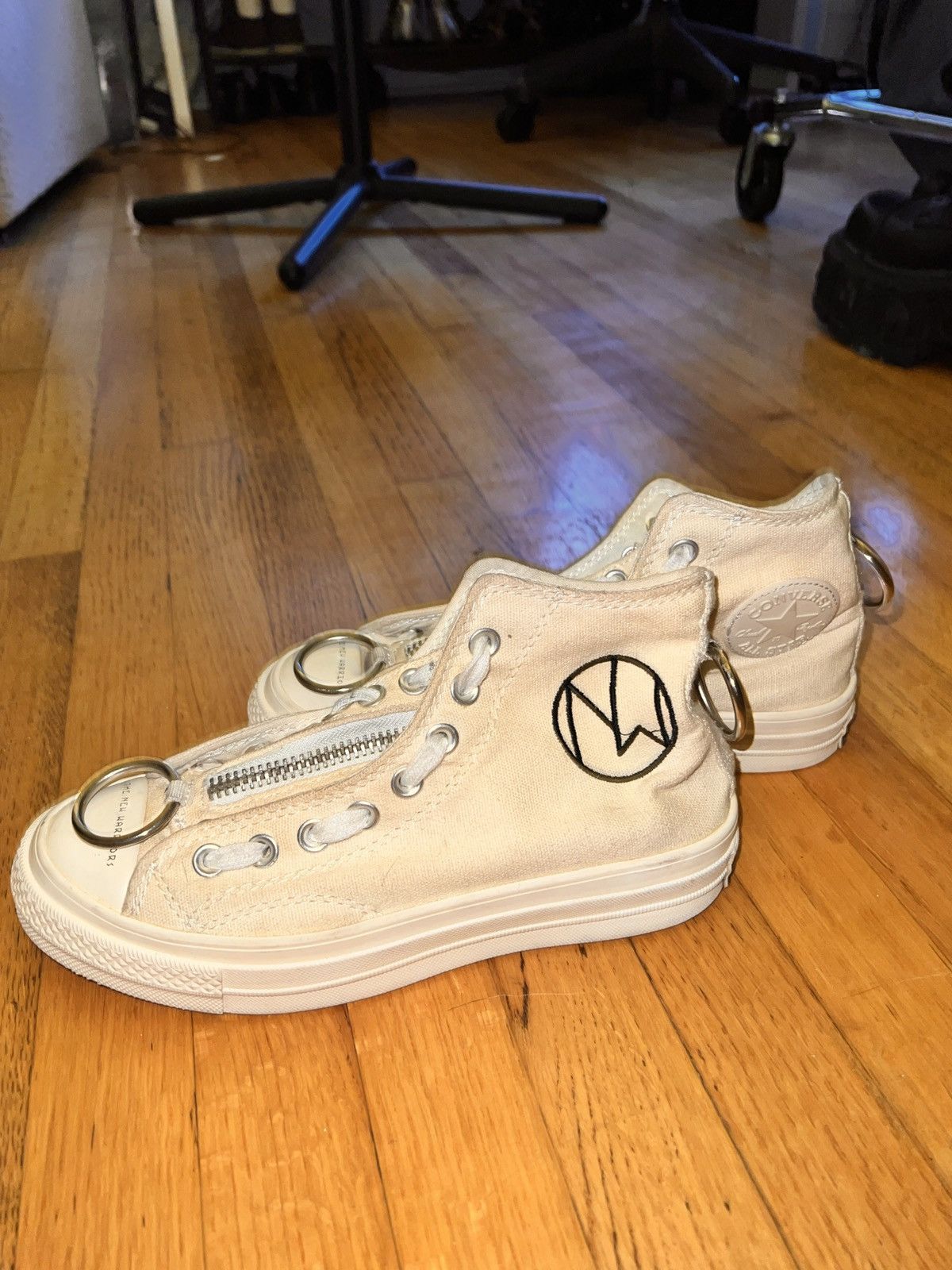 White Undercover New Warrior Converse
