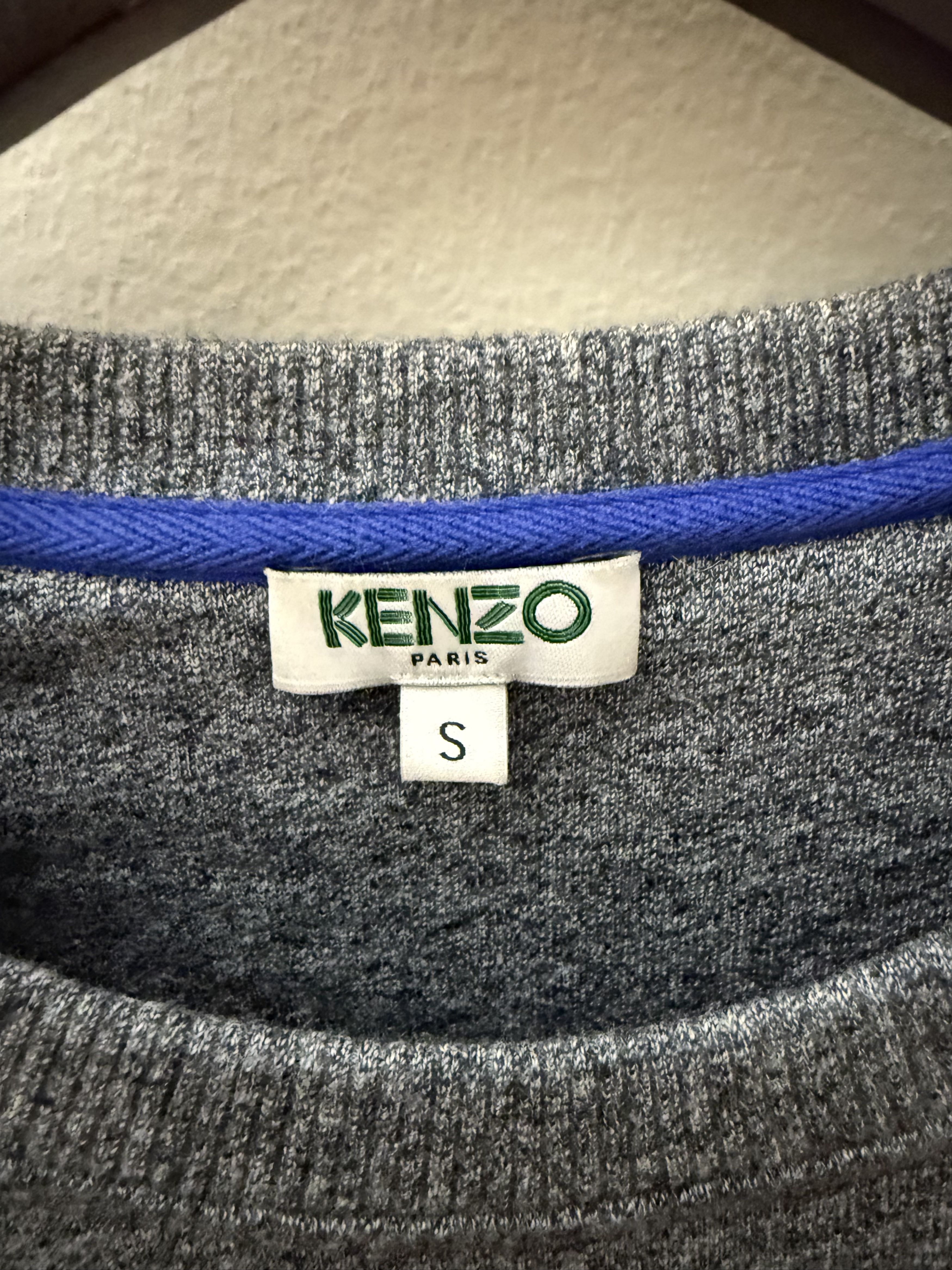 Kenzo Gray Kenzo Tiger Sweater S Size US S / EU 44-46 / 1 - 3 Thumbnail