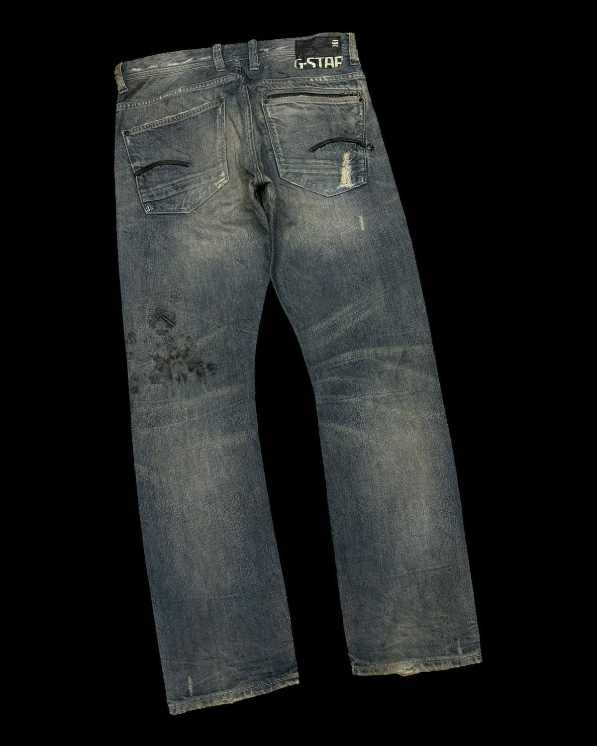Hysteric Glamour 🔥G-STAR RAW HOMELESS DISTRESSED DENIM UNDERCOVER STYLE Size US 35 - 6 Thumbnail
