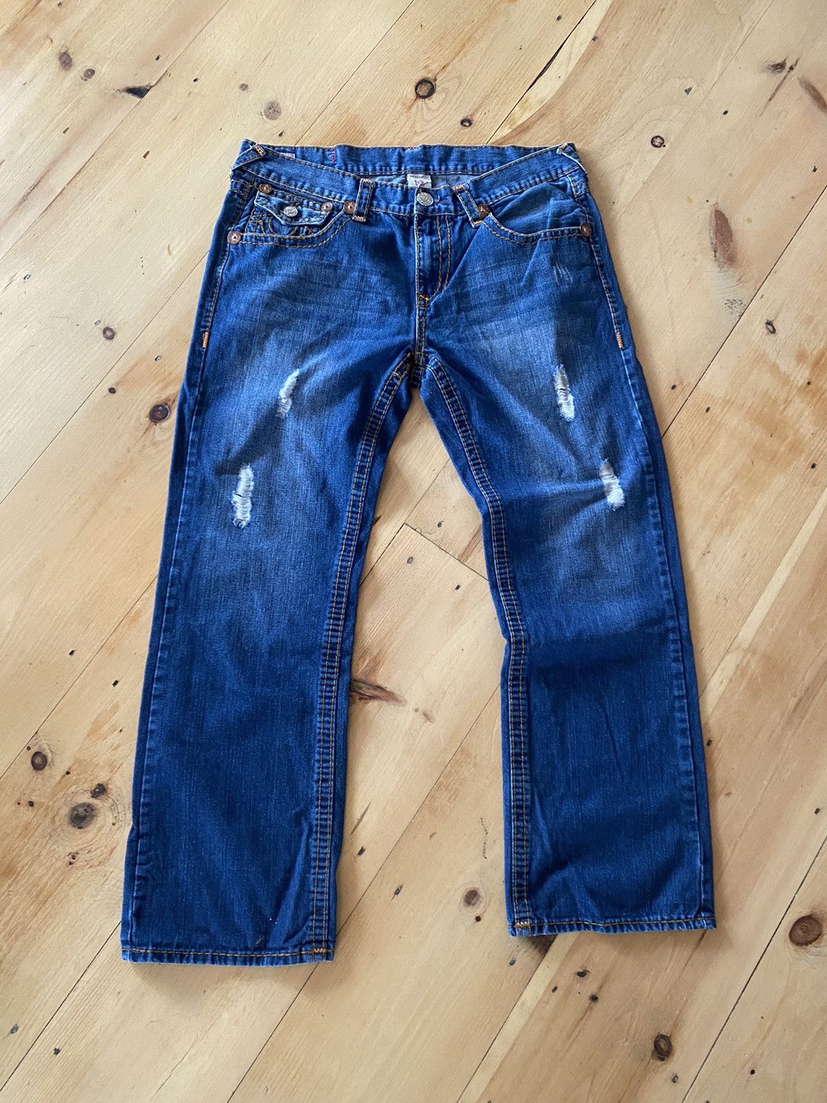 Pelle Pelle × True Religion × Vintage Vintage true religion jeans 40 Size US 40 / EU 56 - 2 Thumbnail