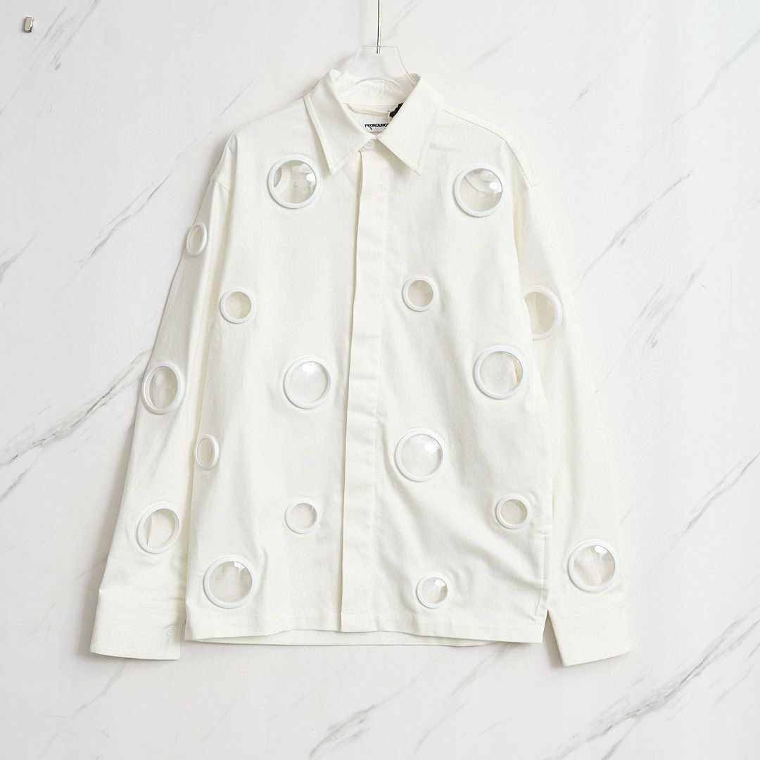 Other Pronounce Men's Classic Circle Shirt Size US M / EU 48-50 / 2 - 1 Thumbnail