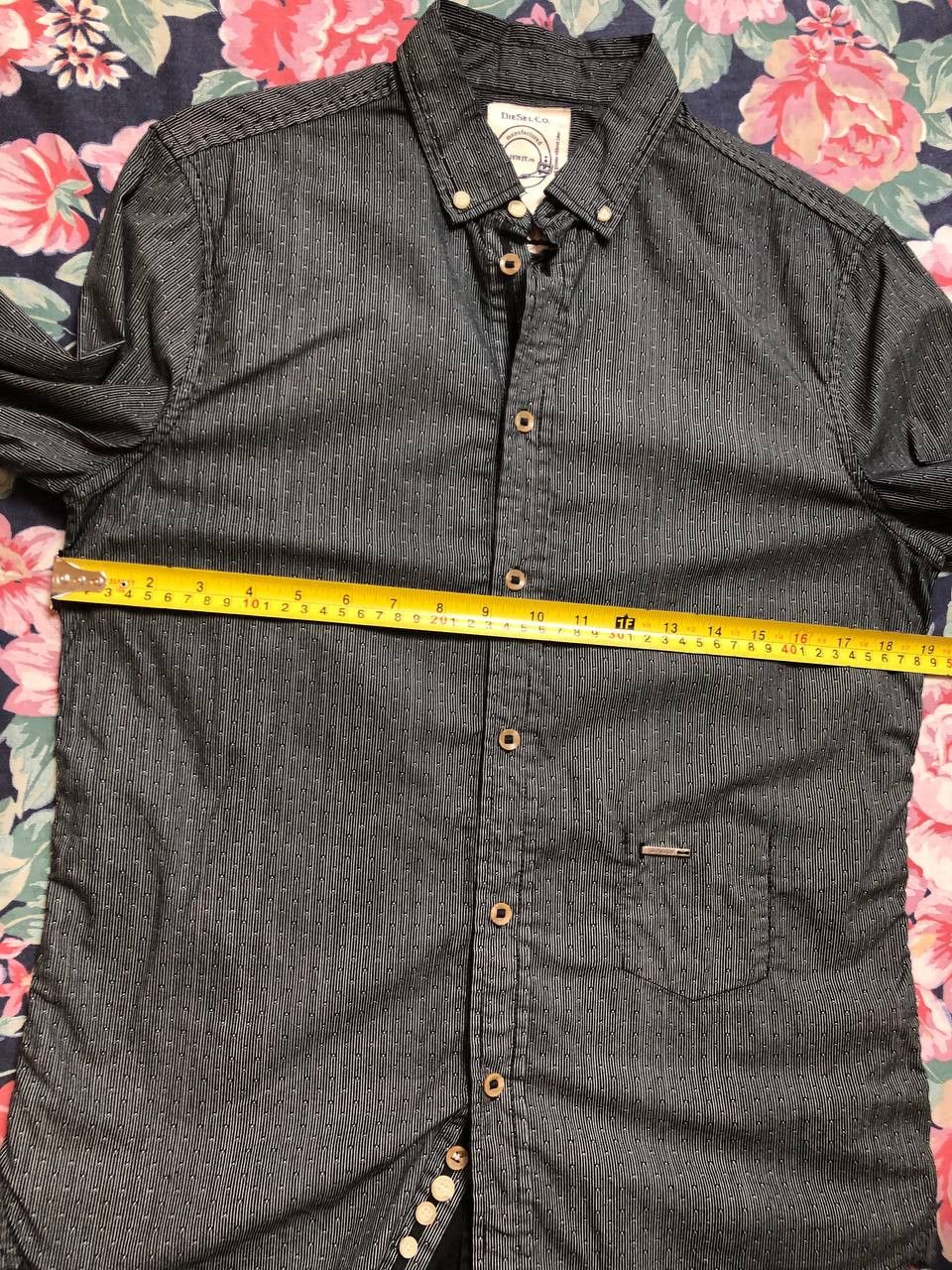 Diesel Diesel Manufactured Button Up Logo Striped Size US M / EU 48-50 / 2 - 9 Thumbnail