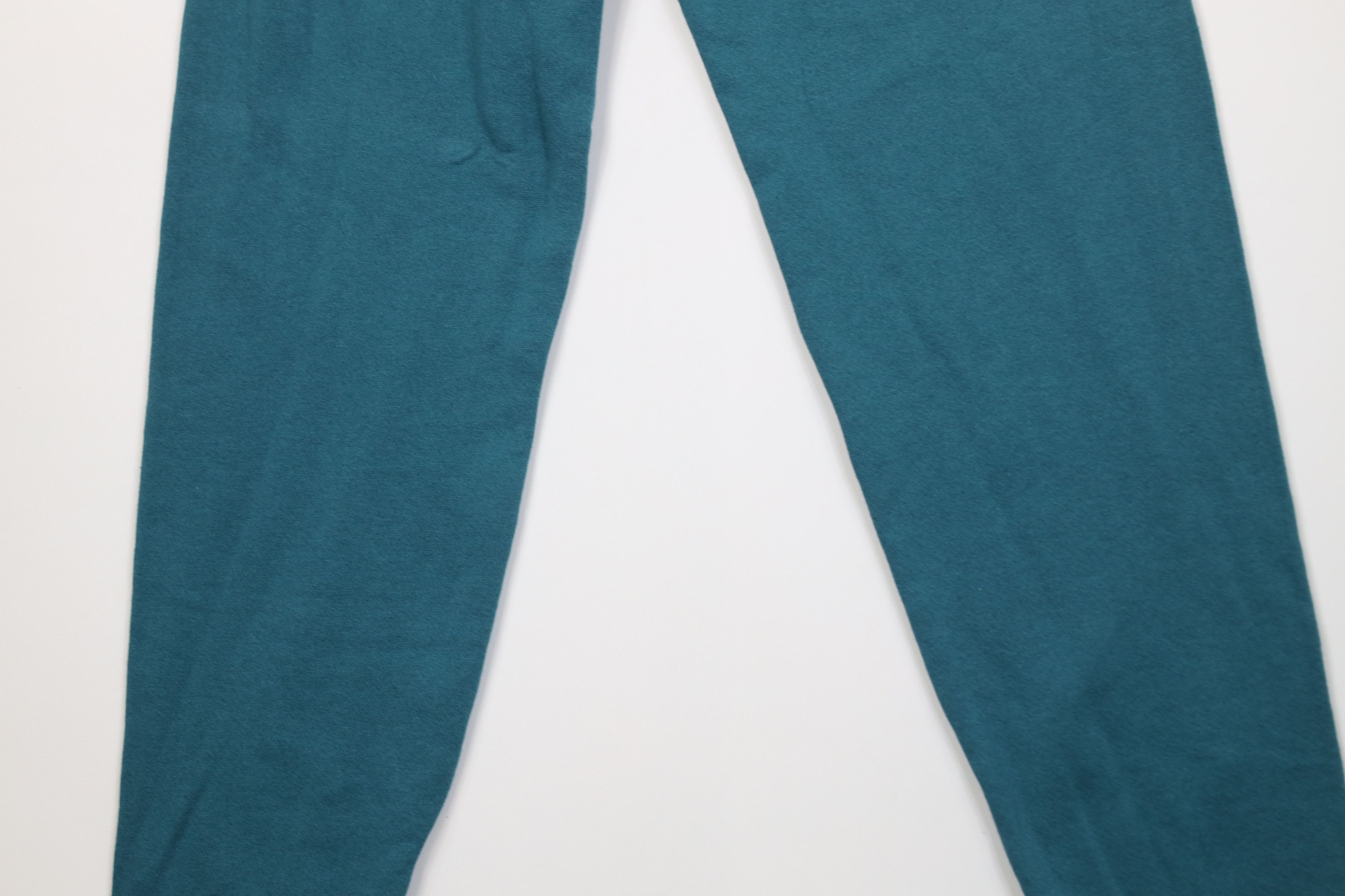 Vintage Deadstock Vintage 90s Streetwear Sweatpants Joggers Teal USA Size US 34 / EU 50 - 3 Thumbnail
