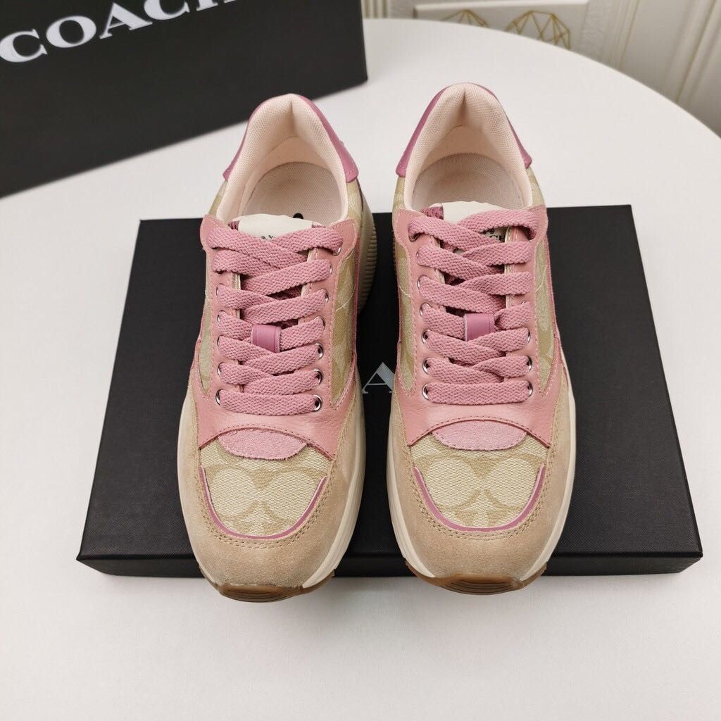 Coach C152 SIG TECH RUNNER (8.5 size FEMALE) Size US 8.5 / IT 38.5 - 9 Thumbnail