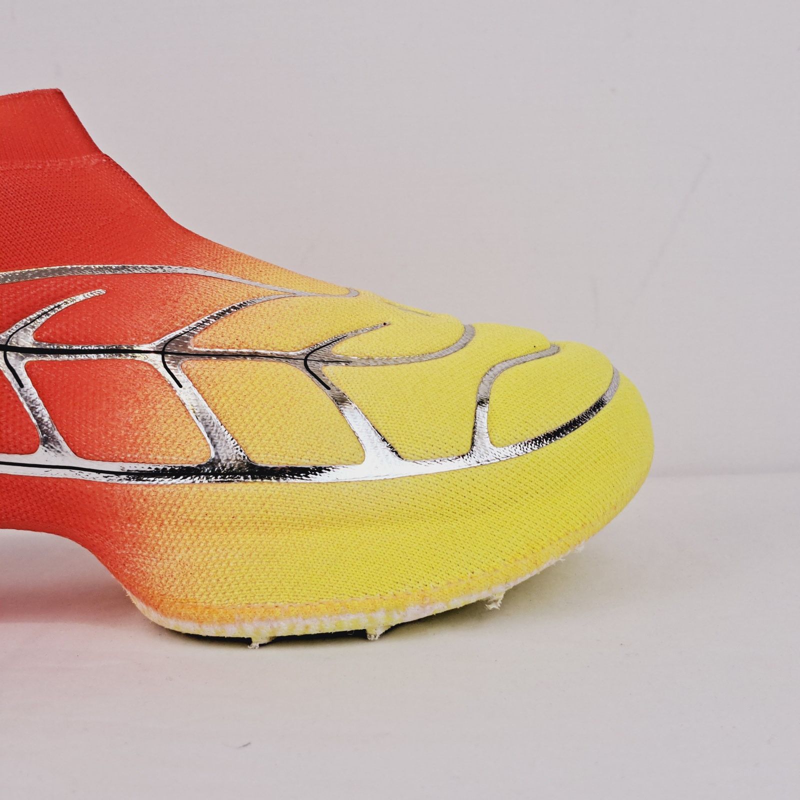 (B).Stroy × Givenchy o1rshd1 TK-360 Mid Sneakers in Red/Yellow Size US 7 / EU 40 - 2 Thumbnail