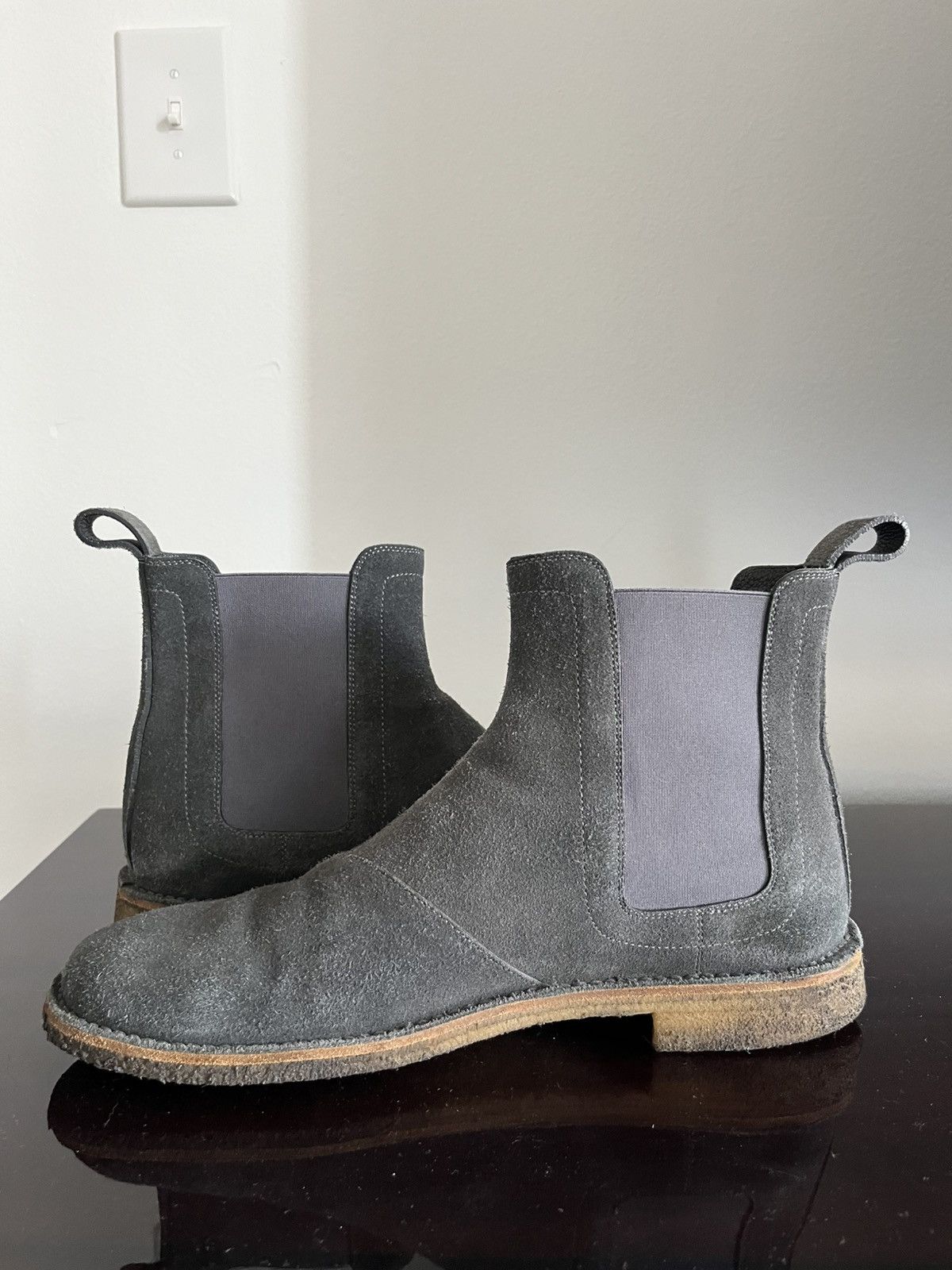 Bottega Veneta Bottega Veneta Buffalo Chelsea Boots AW2013 Size US 10 / EU 43 - 1 Thumbnail