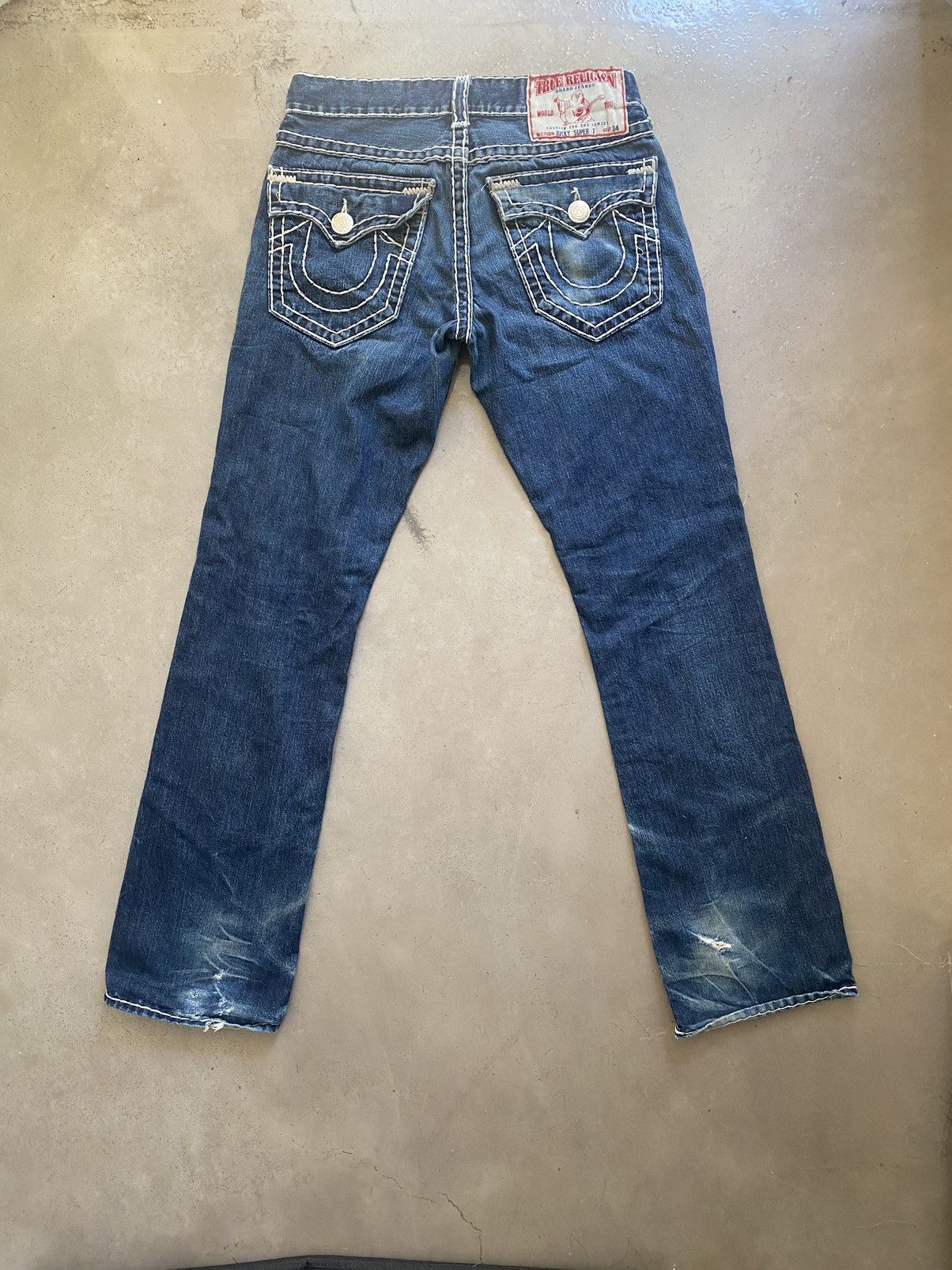True Religion Vintage True Religion Jeans Size US 31 - 2 Thumbnail