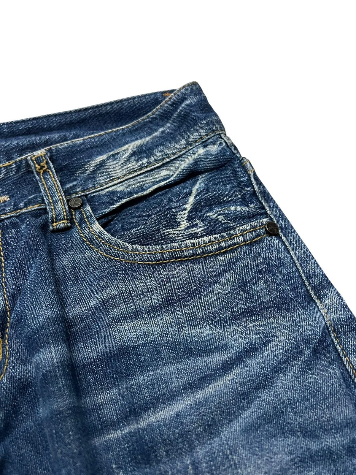 If Six Was Nine × Japanese Brand 🌈90s style Lolita Club By Concert Washed Zipper Jean Size US 32 / EU 48 - 9 Thumbnail