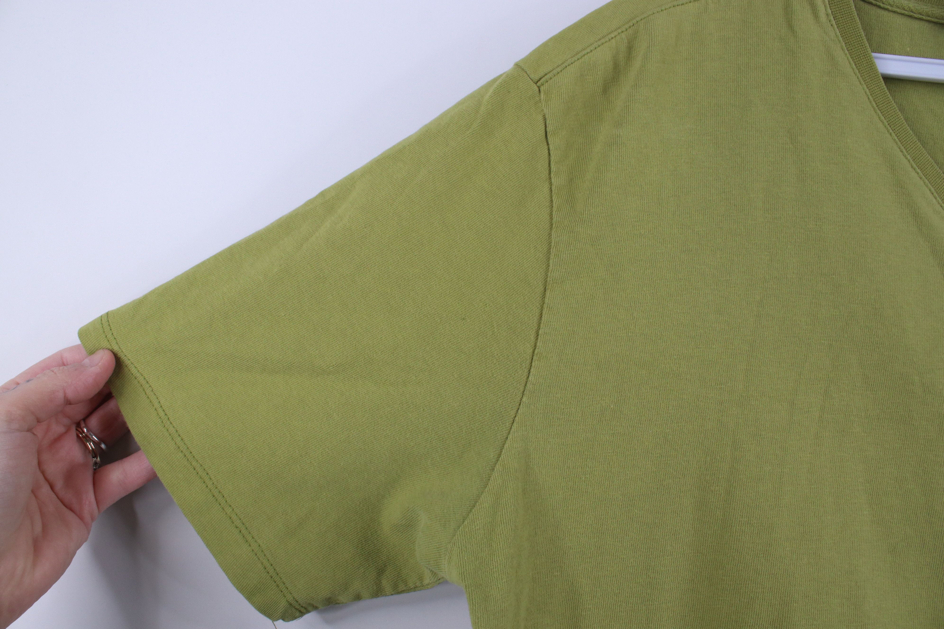 Mossimo × Vintage Vintage 90s Y2K Mossimo Surfing Distressed Knit T-Shirt Size M / US 6-8 / IT 42-44 - 9 Thumbnail