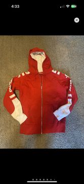 Supreme Hooded Track Zip Up | Grailed