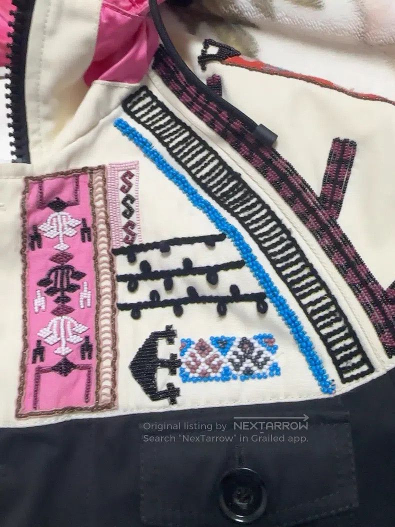 Valentino Valentino Heavy industry embroidery beaded color-blocked s Size US XL / EU 56 / 4 - 5 Thumbnail