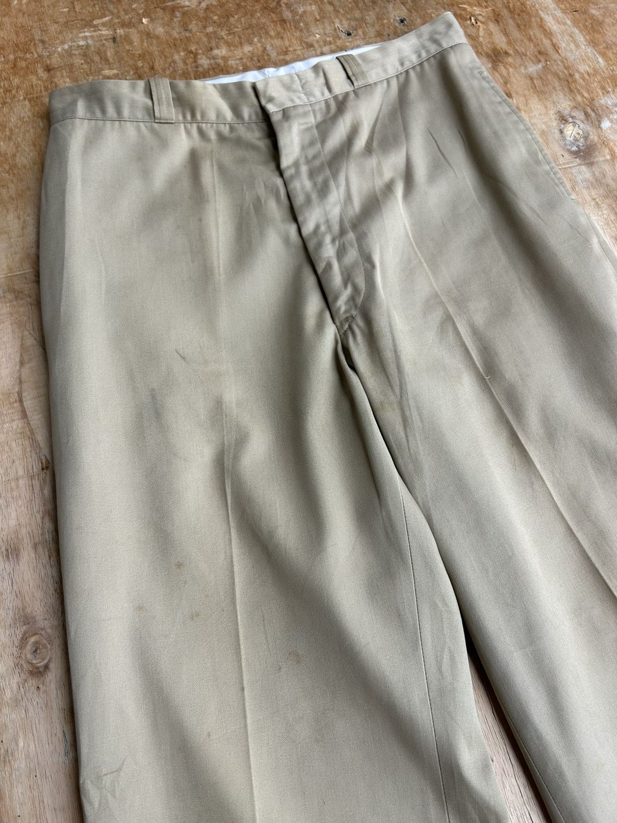 American Apparel Vintage 70’s US Army Uniform Twill Trouser Pants Size US 30 / EU 46 - 6 Thumbnail