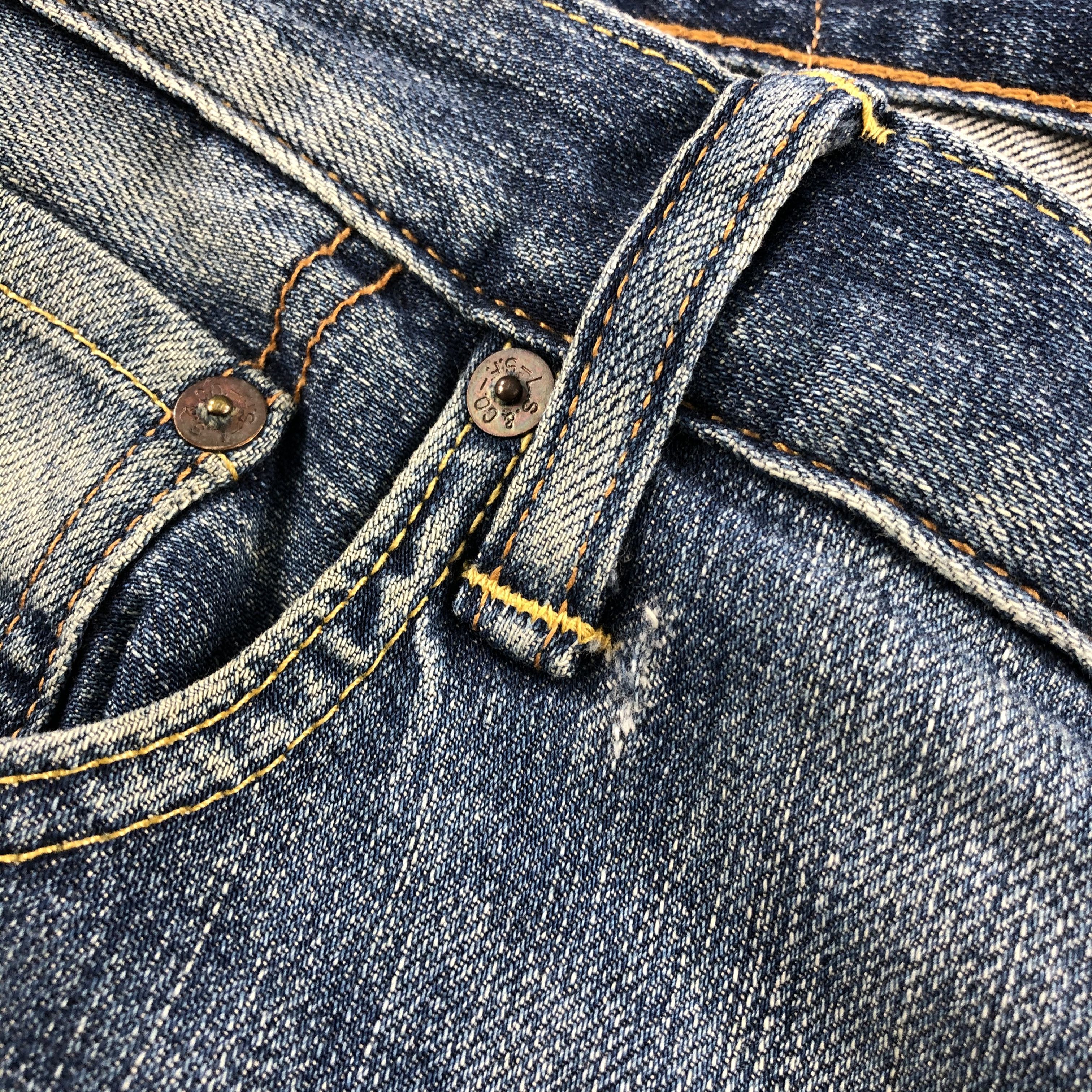 Levi's Vintage Blue Wash Levis 551 Jeans-J1803 Size US 34 / EU 50 - 7 Thumbnail
