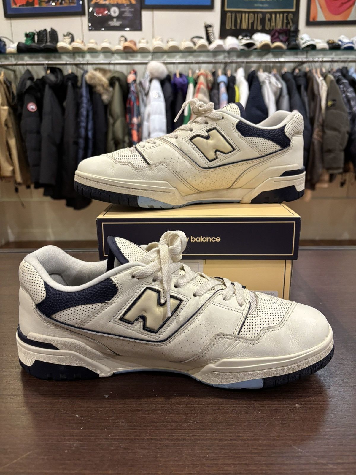 New Balance New Balance 550 ‘Navy Light Blue’ Size US 12 / EU 45 - 2 Thumbnail