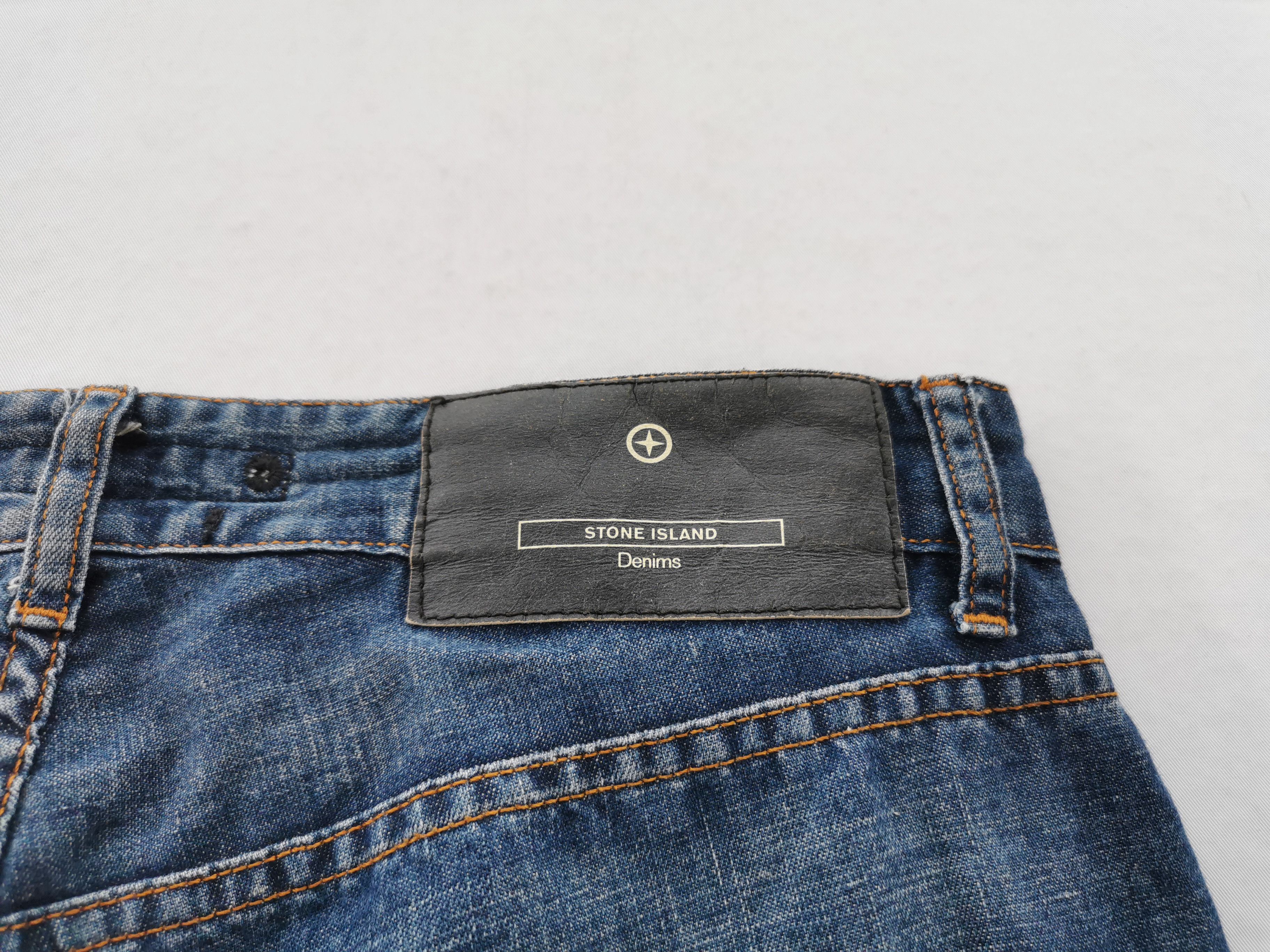 Stone Island Distressed Vintage Stone Island Denim Jeans Size 30 Size US 30 / EU 46 - 8 Thumbnail